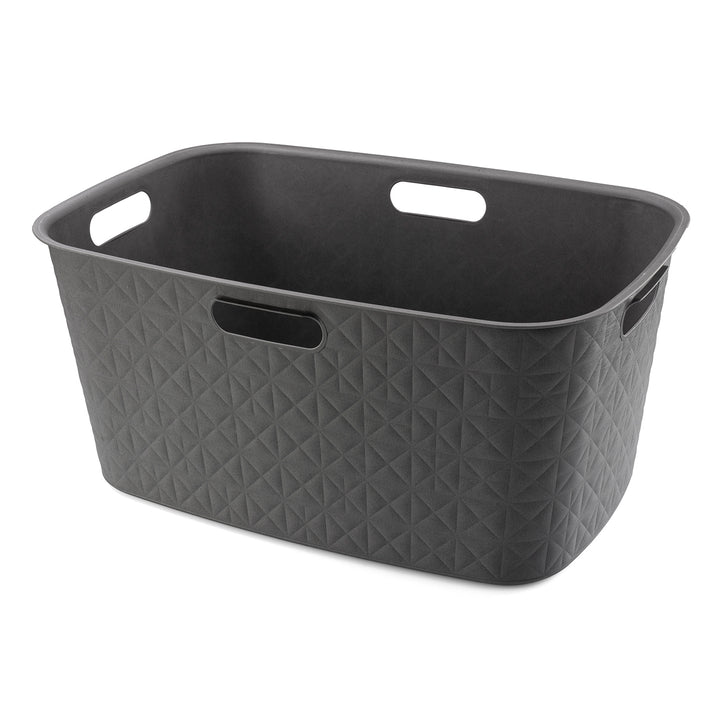 CURVER - Cesta portabiancheria Softex Grigio Scuro 45 litri