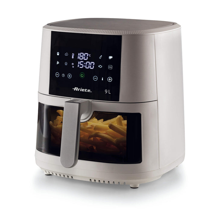 ARIETE - Friggitrice ad Aria 9 litri Air Fryer White 1500 Watt