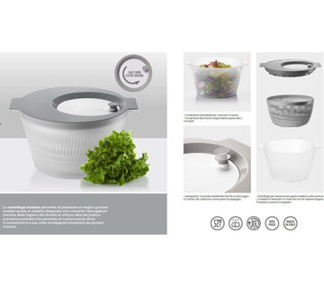 Guzzini - Kitchen Active Design, Salatschlüder - Transparent, 28 x h18 Guzzini - Kitchen Active Design, Salatschlüder - Transparent, 28 x h18