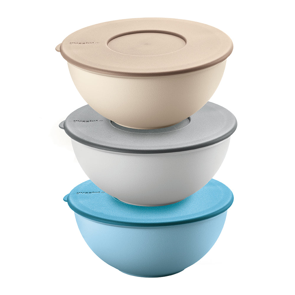 GUZZINI - Set 3 Contenitori Ermetici con Coperchio Everywhere diametro 16 cm