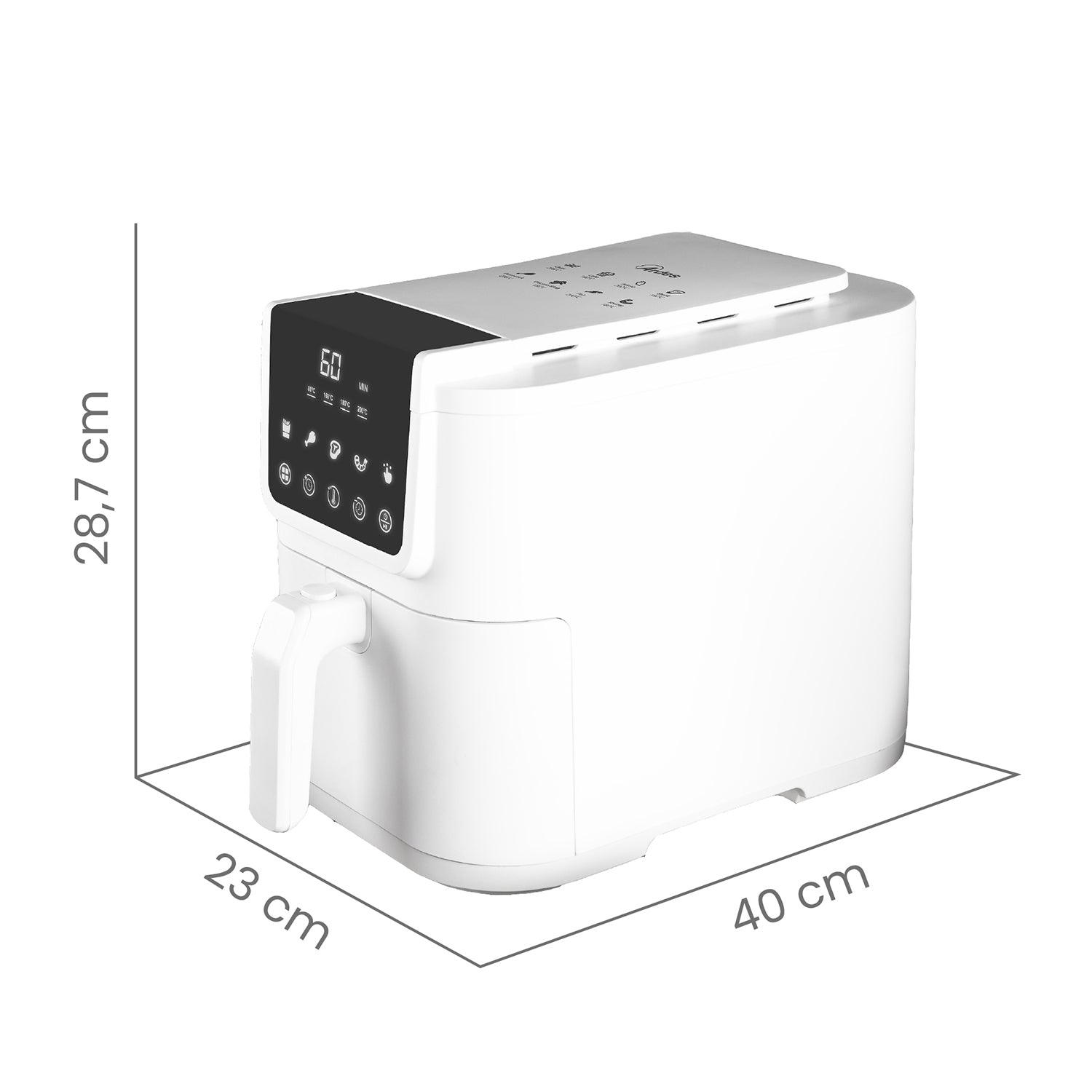 ARDES - Friggitrice ad aria Friggisana Infinity 5 litri 1500 Watt