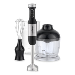 INNOLIVING - Frullatore ad Immersione Inox Set 3 in 1 700 Watt INN-698