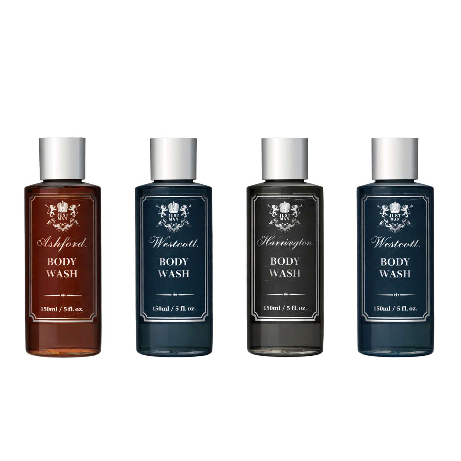 SETABLU - Set Regalo Corpo Uomo Just Man Deep Cleanse Essential 4 Pezzi