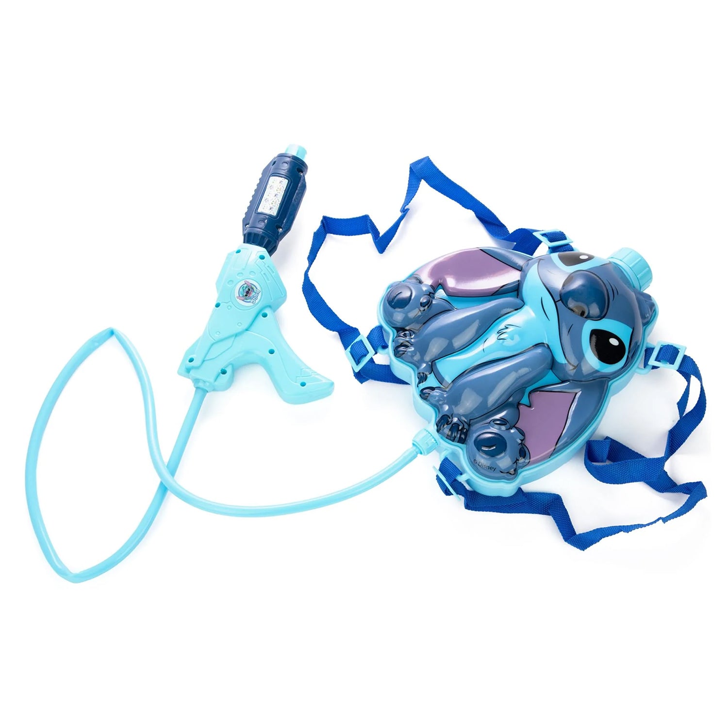 HTI TOYS - Zaino Spara Acqua Disney Stitch Water Blaster Backpack - Con Pistola Integrata