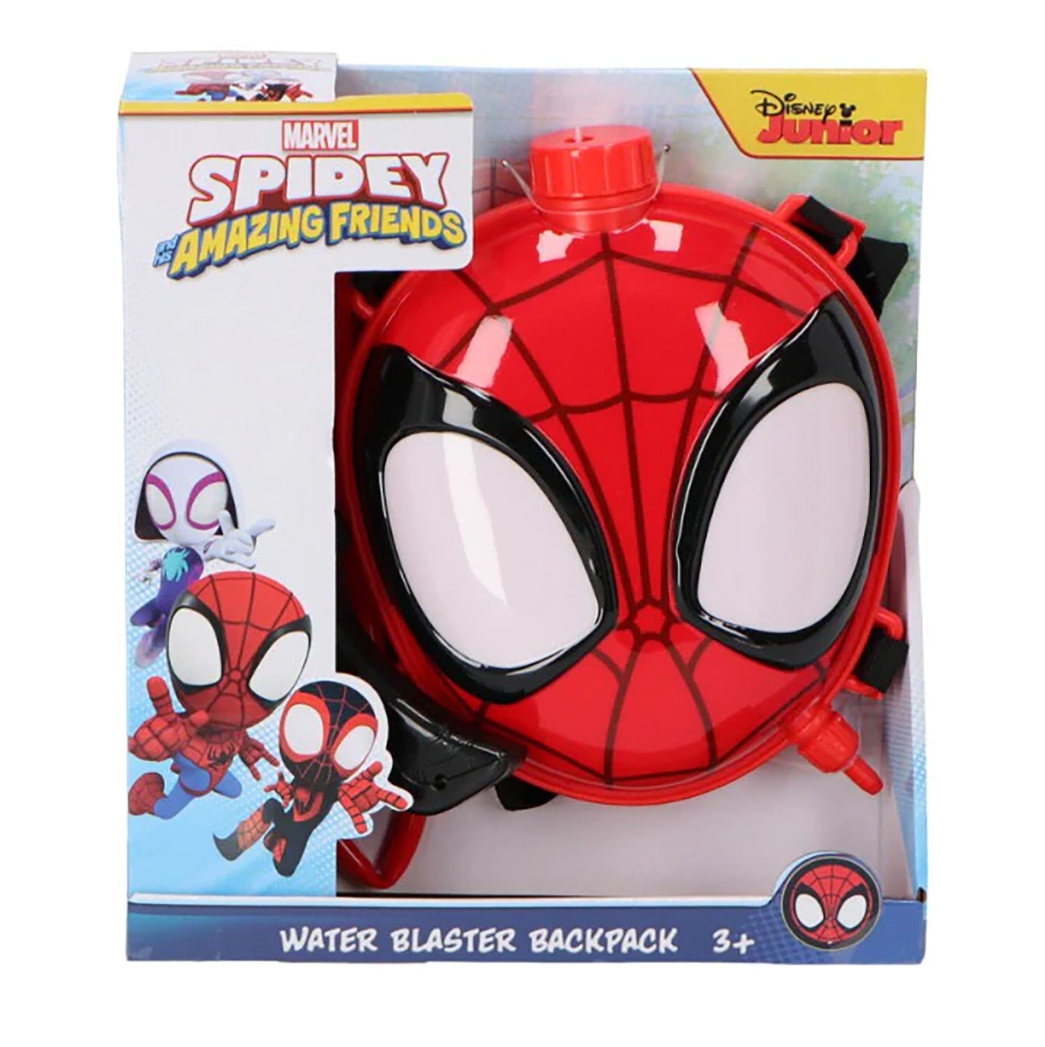 SAMBRO - Zaino Spara Acqua Spidey Water Blaster Backpack - Con Pistola Integrata