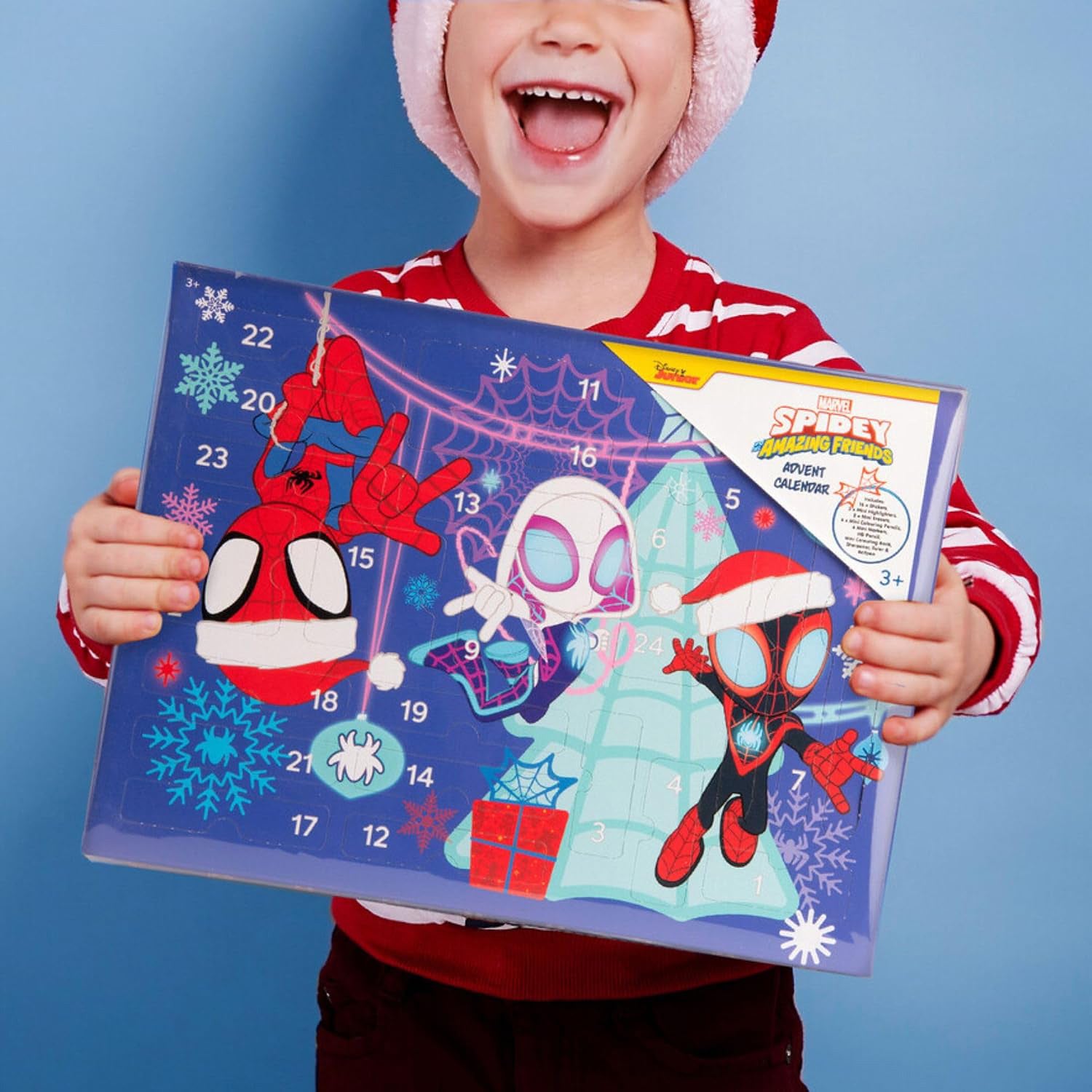 SAMBRO - Calendario dell’Avvento Marvel Spidey and his Amazing Friends 3+ Anni - 24 Sorprese Cancelleria