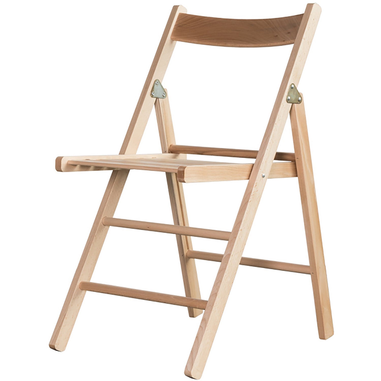 LEGNO LINE - Sedia pieghevole in legno di faggio Naturale - h77x42x40 cm