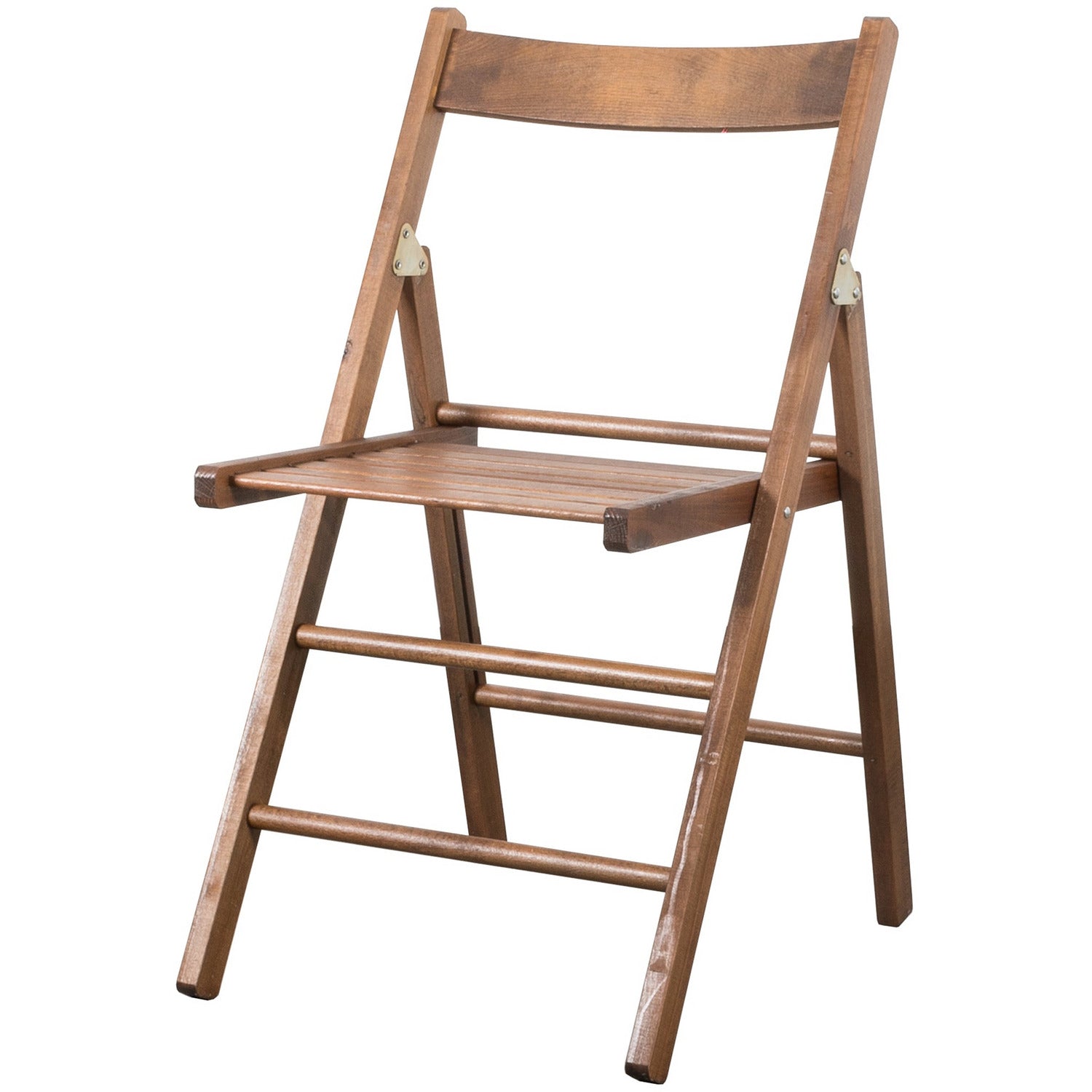 LEGNO LINE - Sedia pieghevole in legno di faggio Noce - h77x42x40 cm