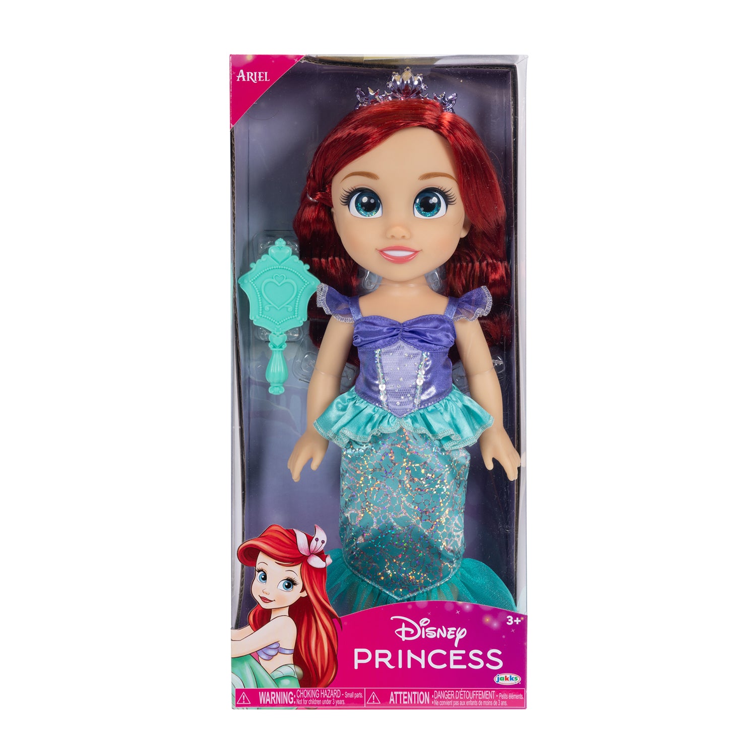 JAKKS - Disney Princess Bambola Ariel h38 cm