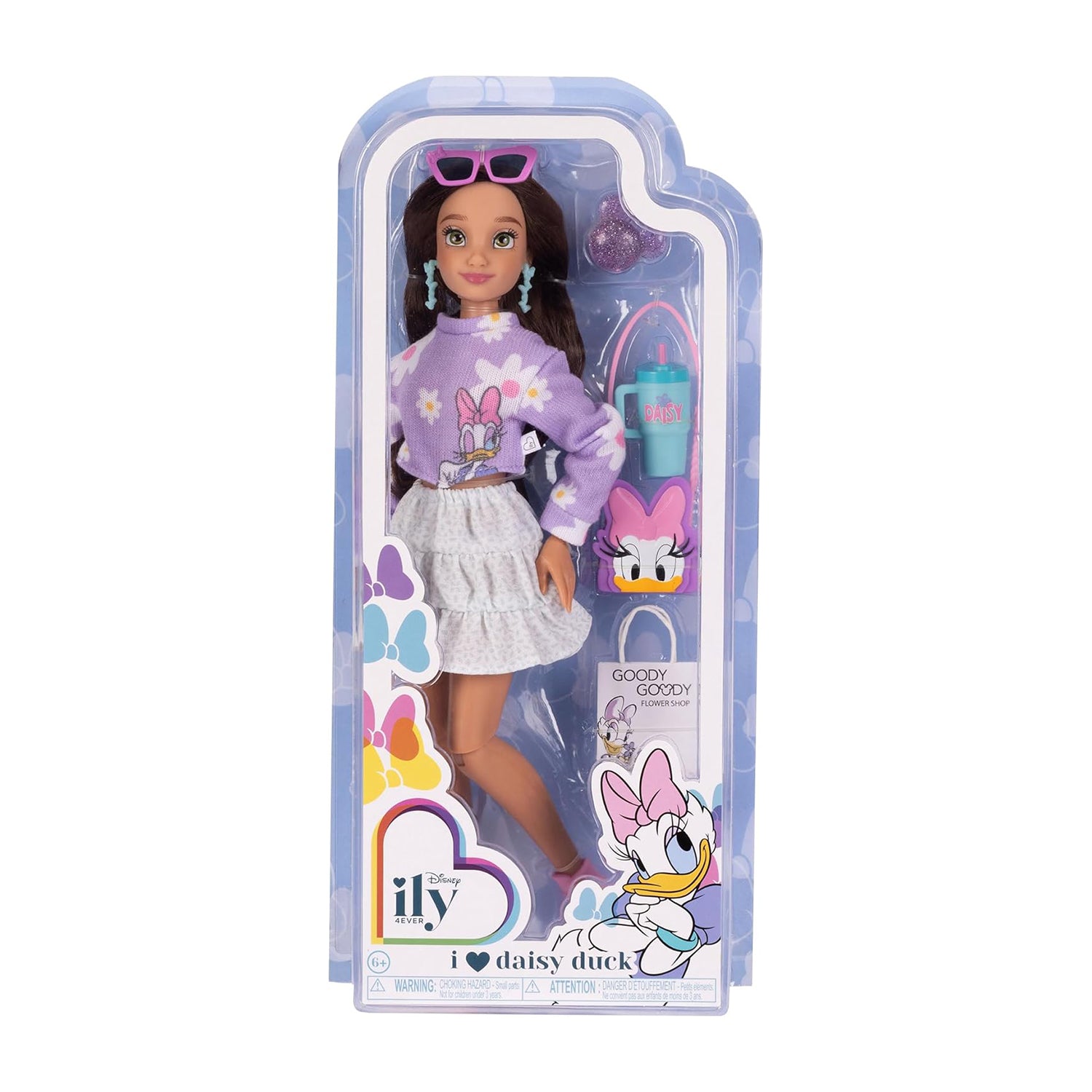 JAKKS - Bambola Disney Daisy Duck ILY 4ever