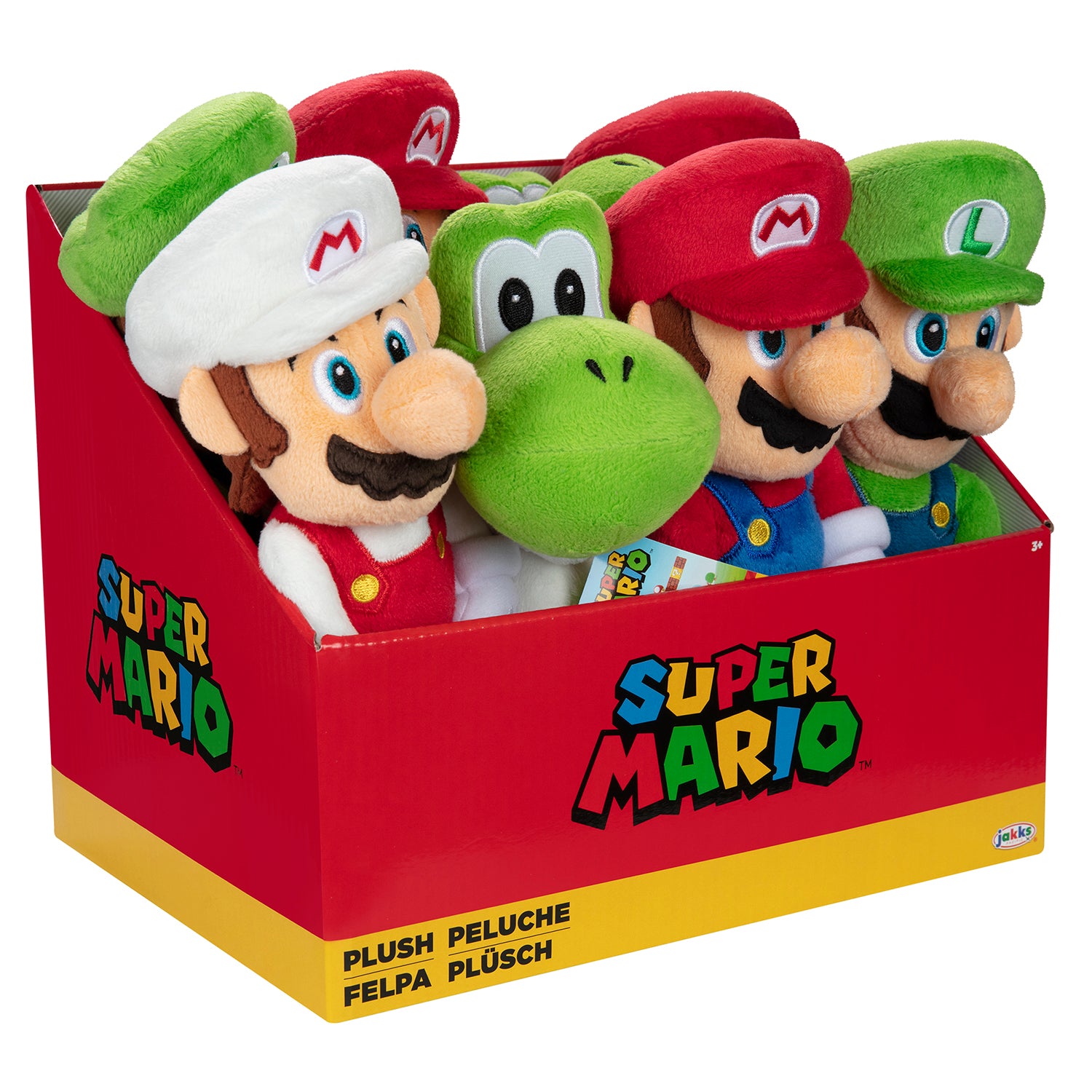 JAKKS - Super Mario Peluche 20 cm