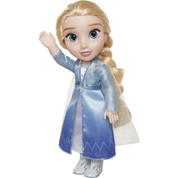 JAKKS - Disney Frozen Bambola Elsa Adventure h38 cm