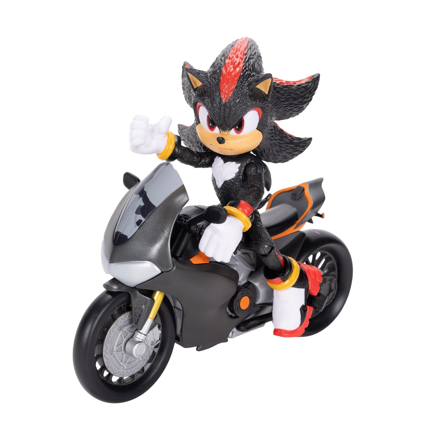 JAKKS - Sonic The Hedgehog 3 Action Figure Shadow con Moto
