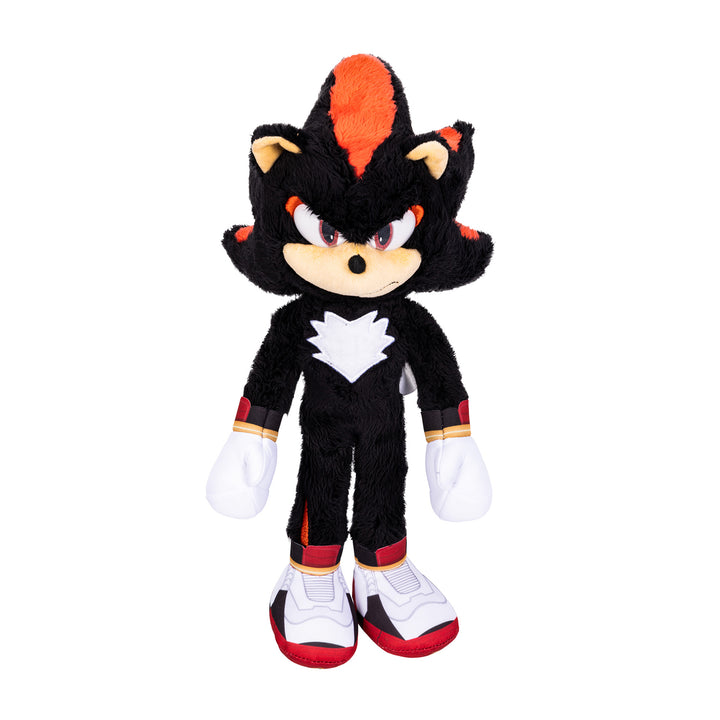 JAKKS - Sonic The Hedgehog 3 Shadow Deluxe Peluche 30 cm