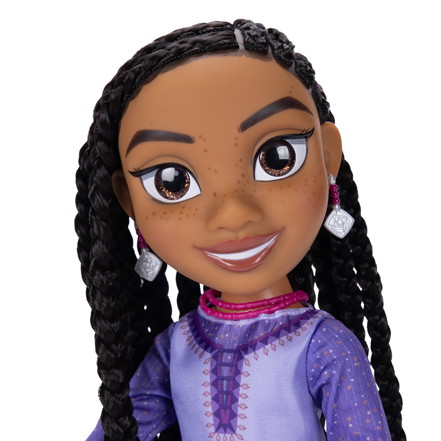 JAKKS - Disney Wish Bambola Asha che canta con Valentino e Star h36 cm