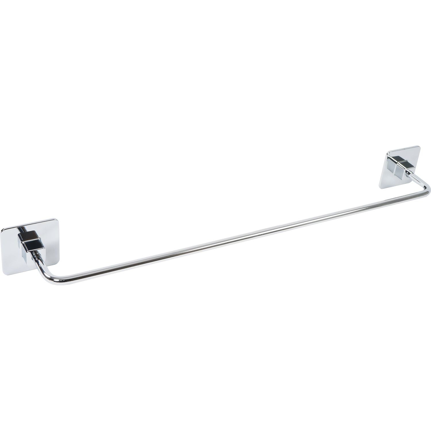 METAFORM - Barra Portasciugamani in Acciaio Cromato 45 cm Linea Cold Wind Cromo