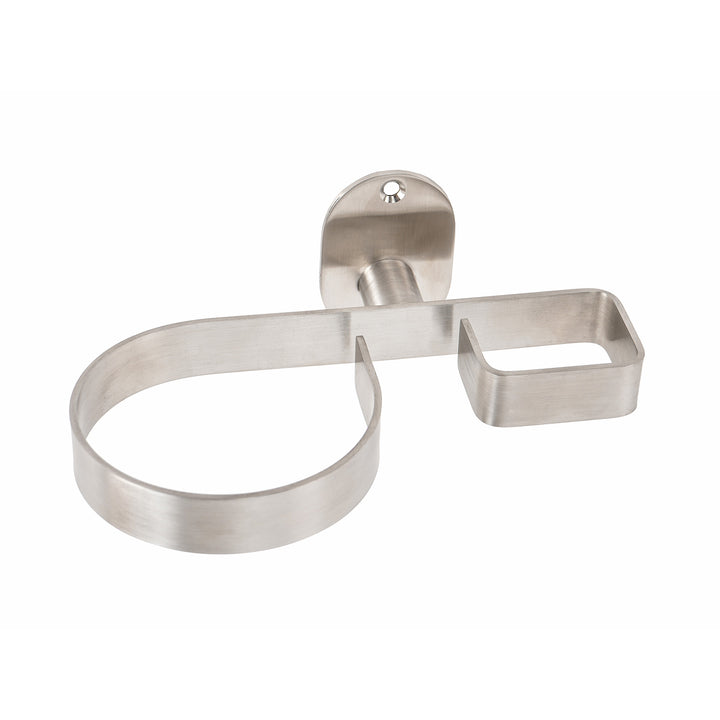 METAFORM - Supporto Porta Phon e Piastra in Acciaio Spazzolato Linea Blizz