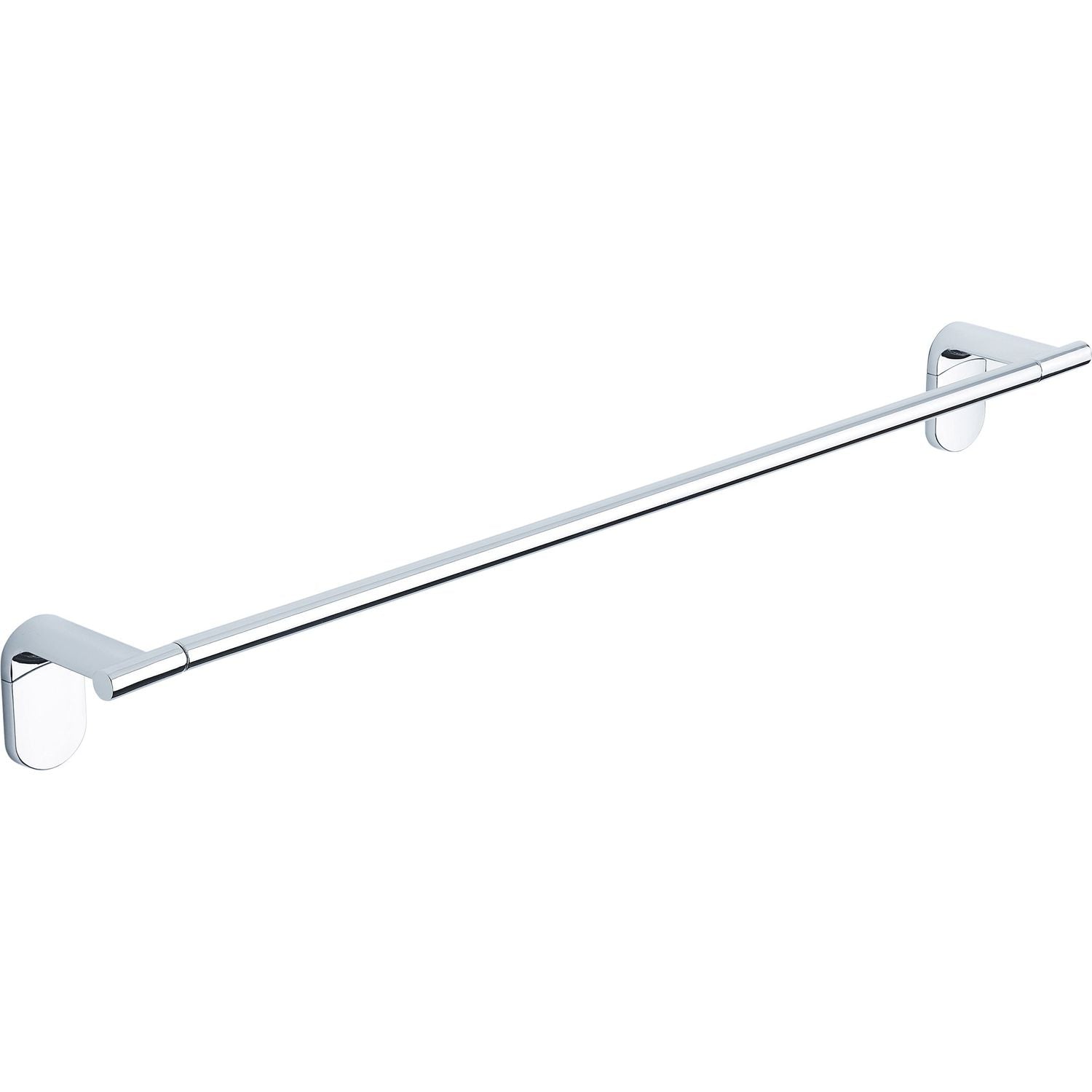 METAFORM - Barra Portasciugamani in Acciaio Linea Zero Cromo 52 cm