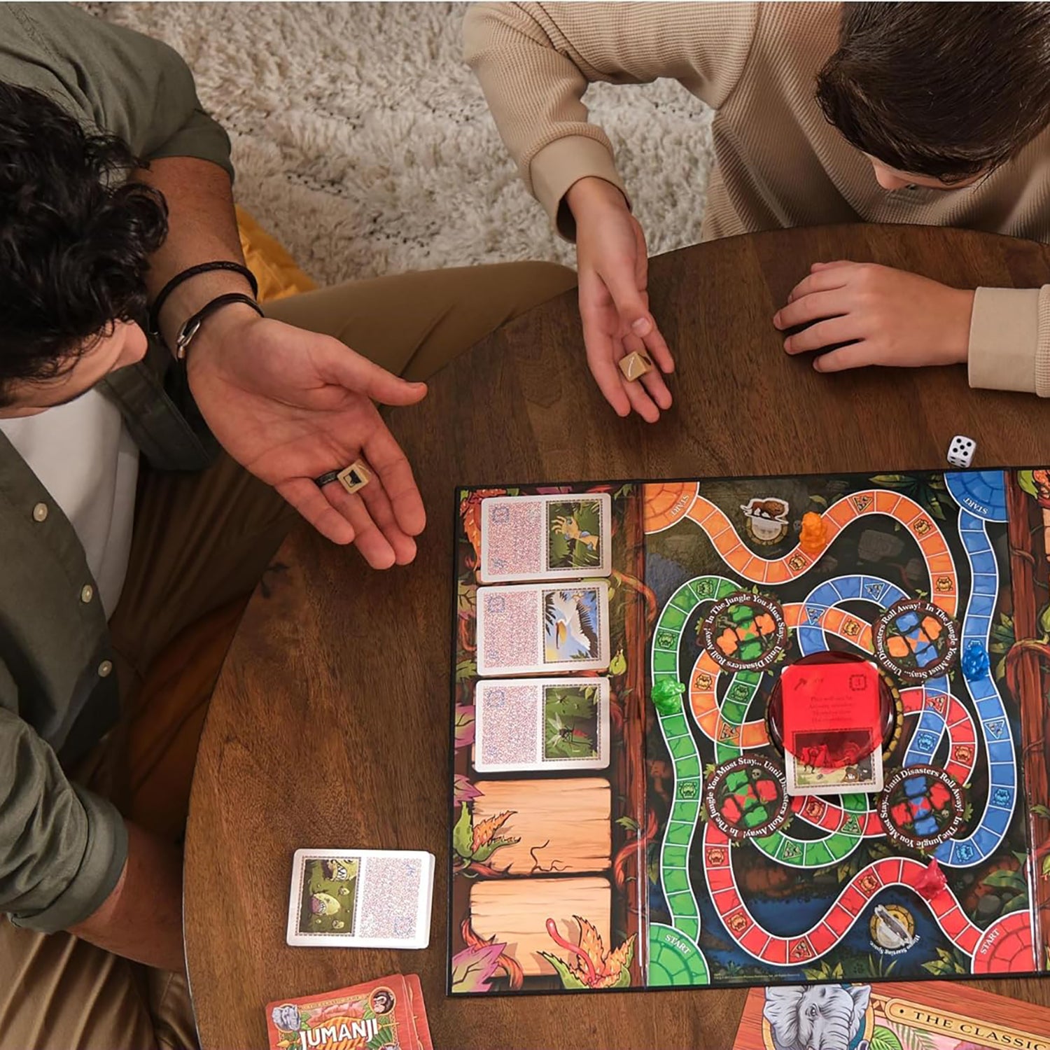 SPIN MASTER - Jumanji Il Gioco Classico Gioco da Tavolo di Avventura 6+ Anni