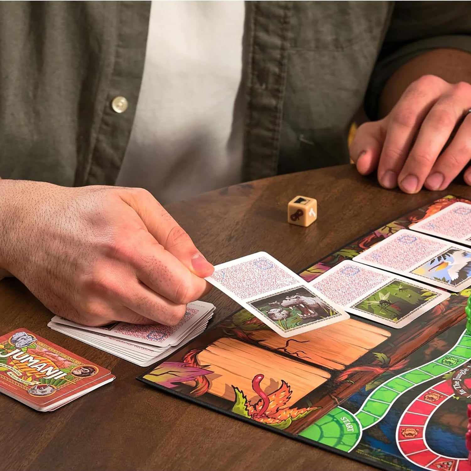 SPIN MASTER - Jumanji Il Gioco Classico Gioco da Tavolo di Avventura 6+ Anni