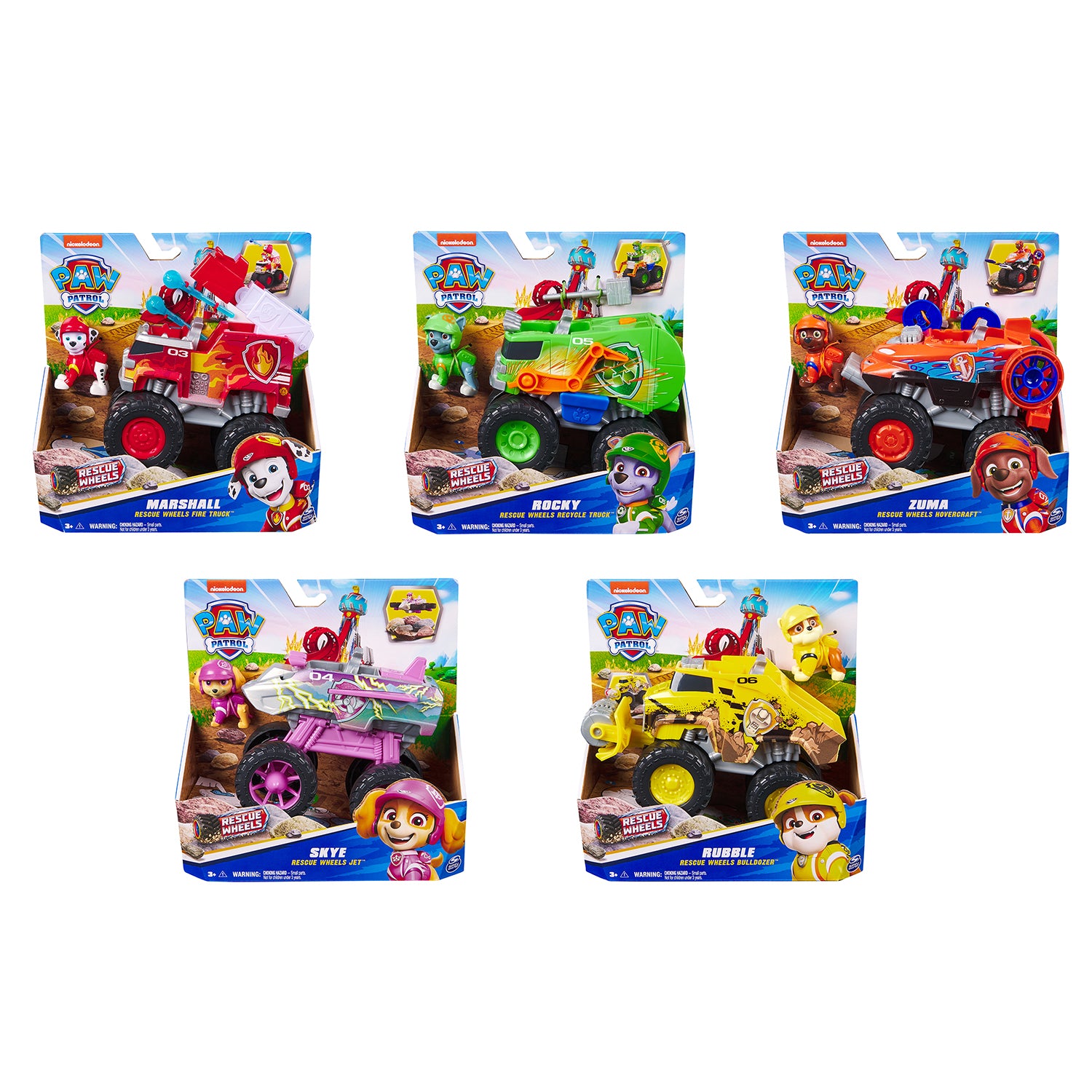 SPIN MASTER - Paw Patrol Rescue Wheels