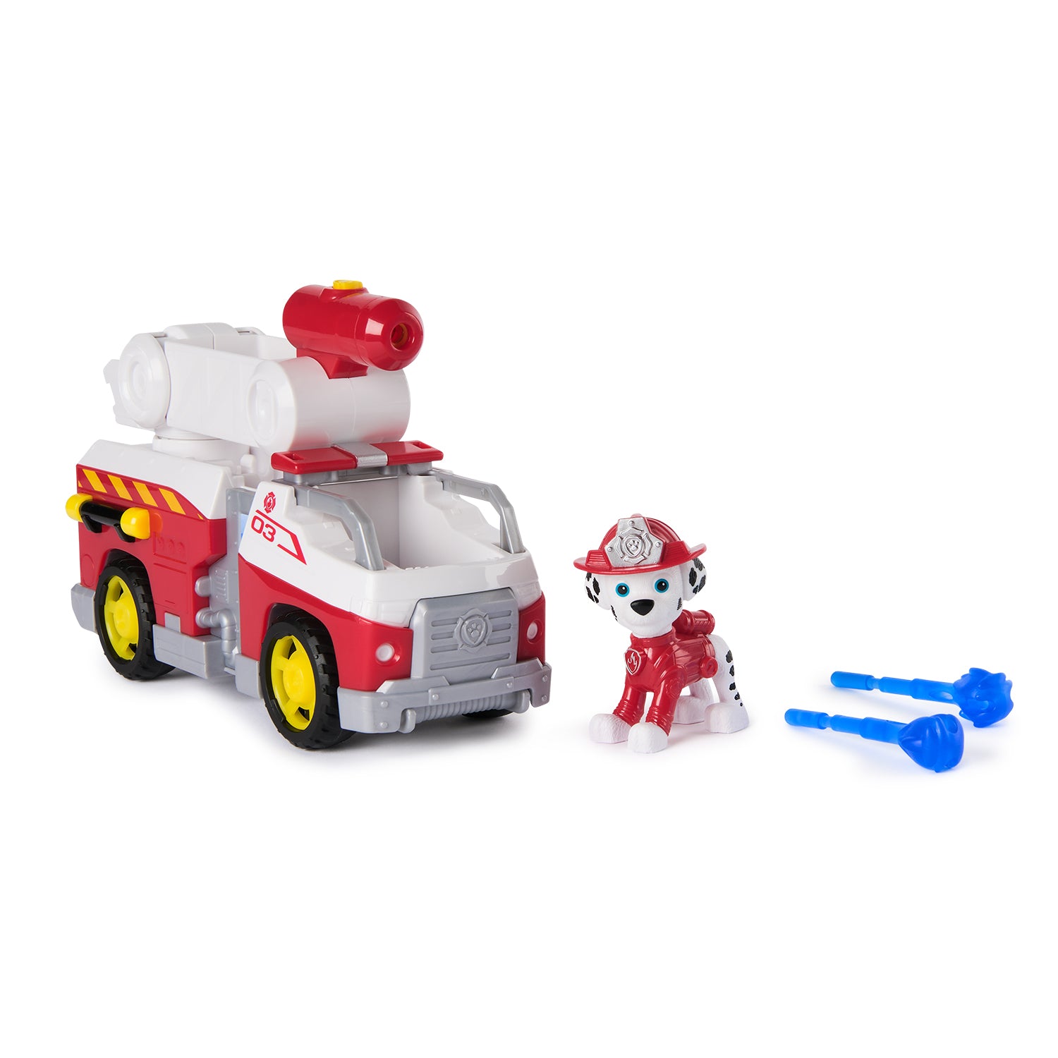 SPIN MASTER - Paw Patrol Fire Rescue Veicolo Antincendio con Personaggio Assortito