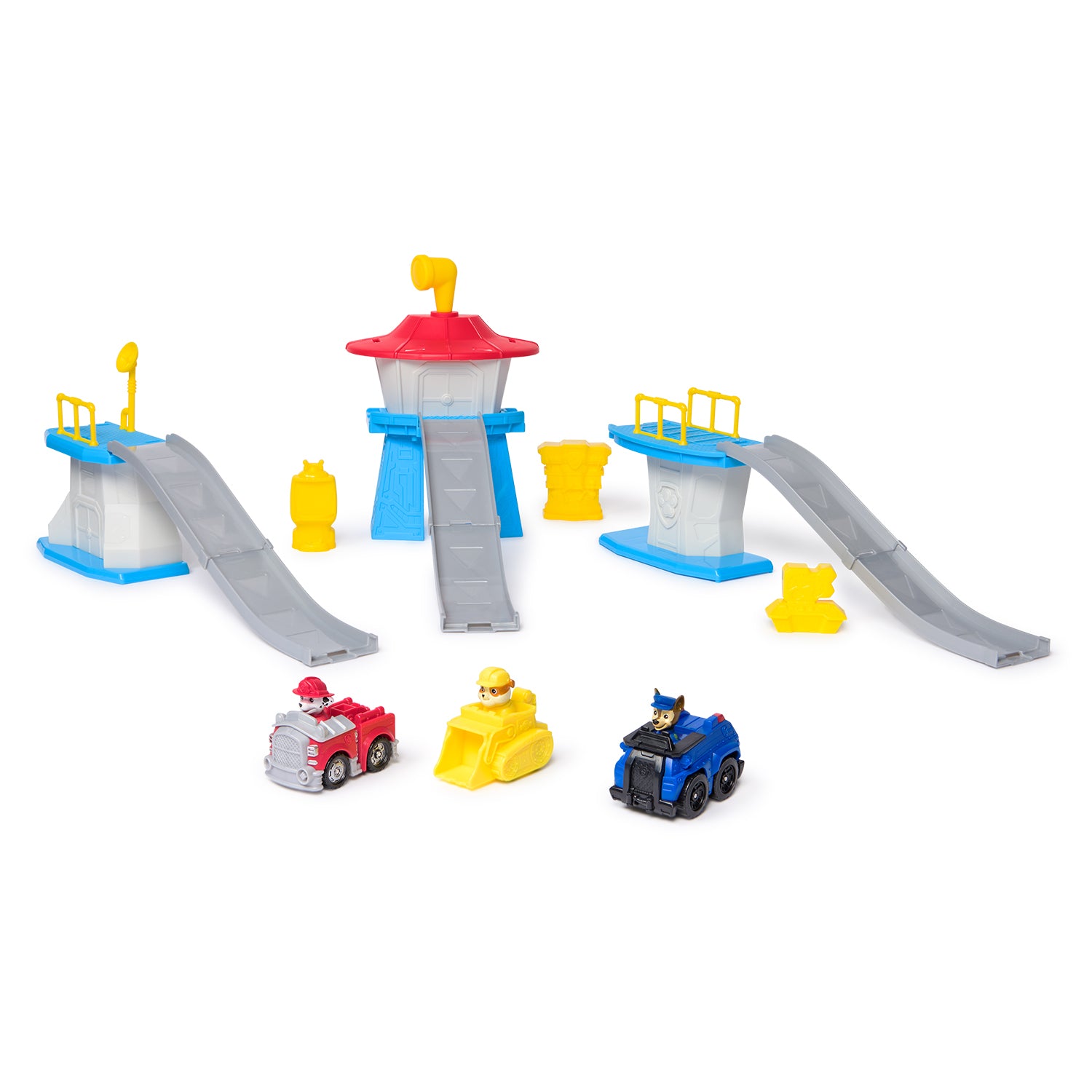 SPIN MASTER - PAW Patrol Deluxe Mini Tower Playset con Torre e 3 Veicoli 2+ Anni