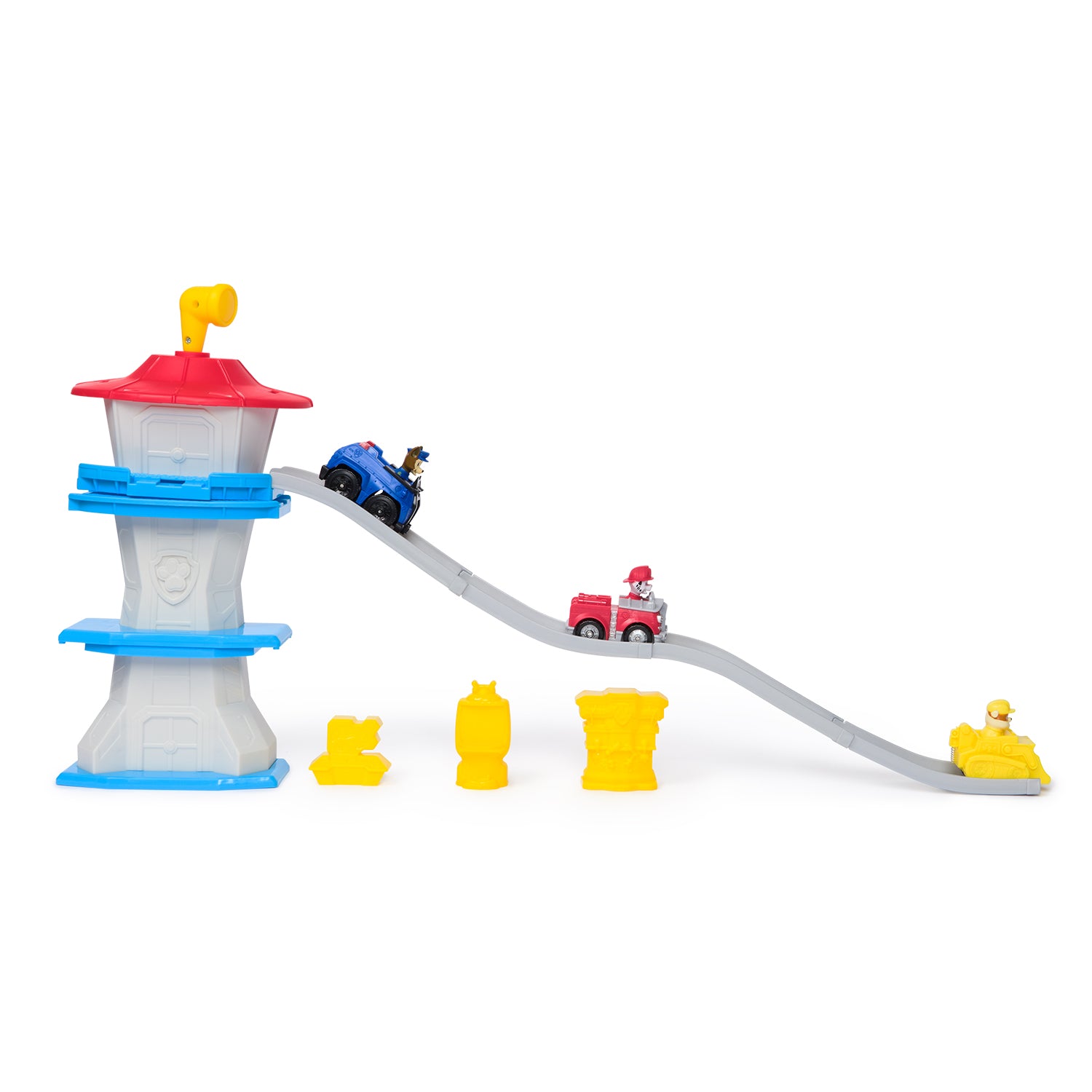 SPIN MASTER - PAW Patrol Deluxe Mini Tower Playset con Torre e 3 Veicoli 2+ Anni