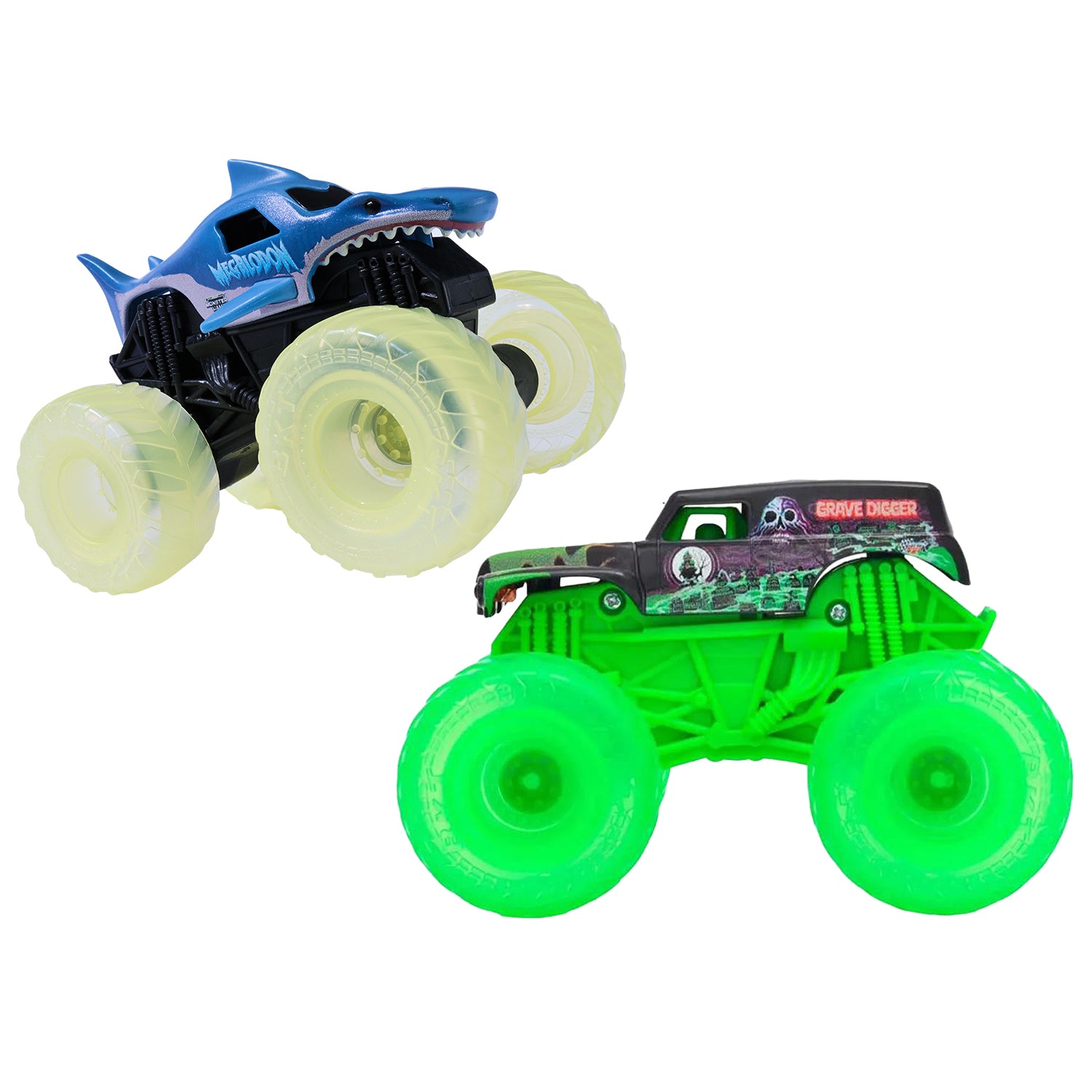 SPIN MASTER - Monster Jam Monster Truck 1:43 con Ruote Luminose