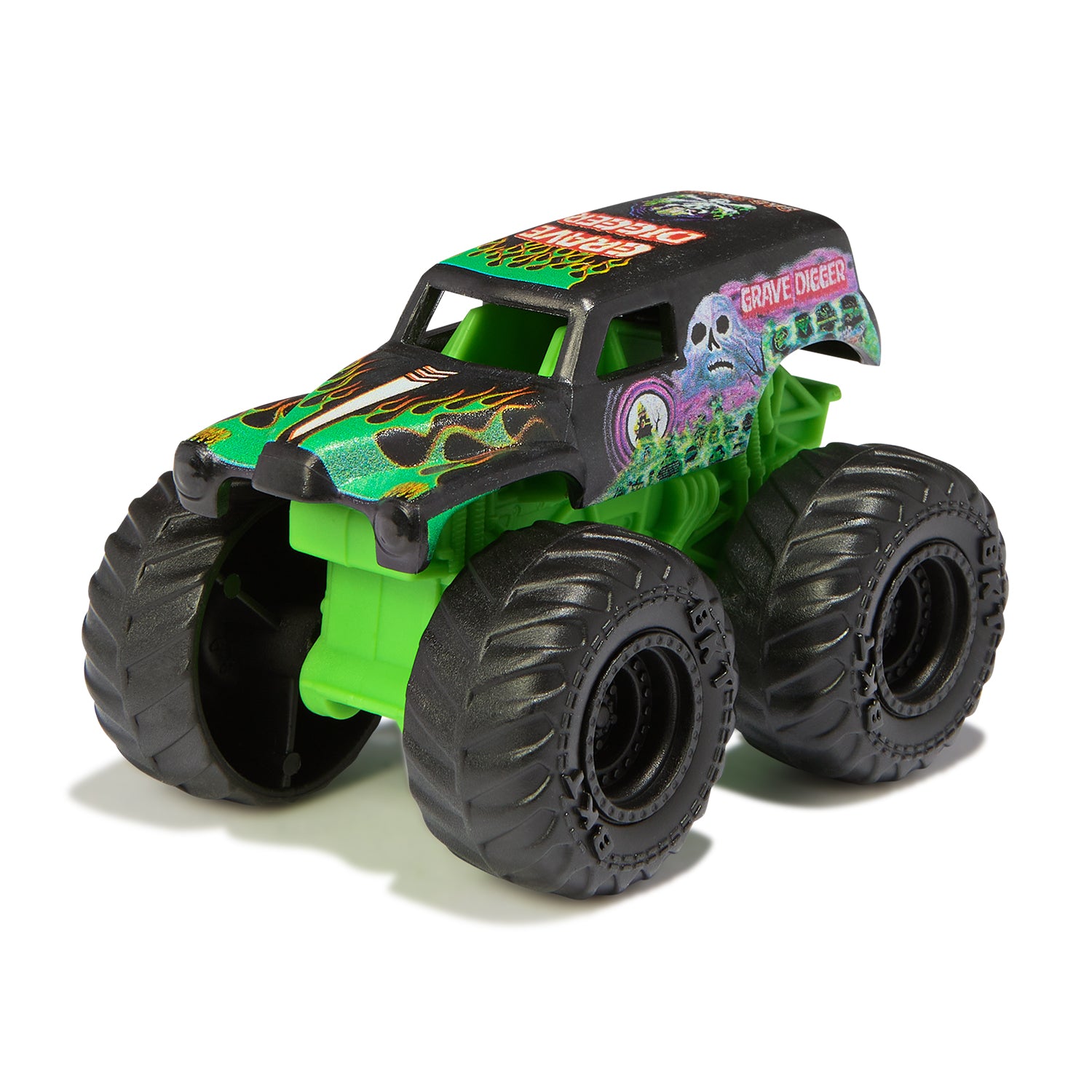 SPIN MASTER - Monster Jam Stunt Playset con Monster Truck 1:72