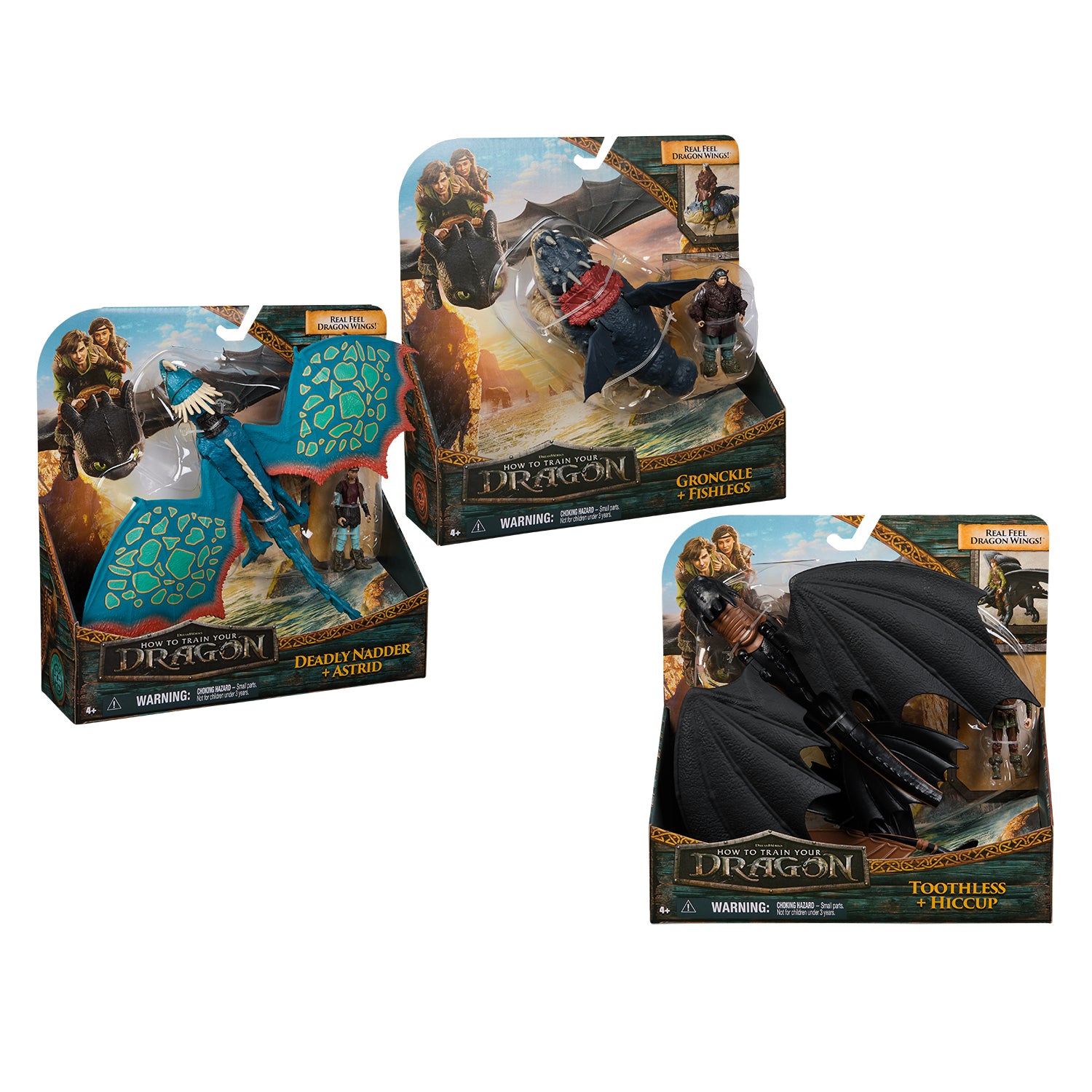 SPIN MASTER - Dragons Draghi e Vichinghi Assortiti