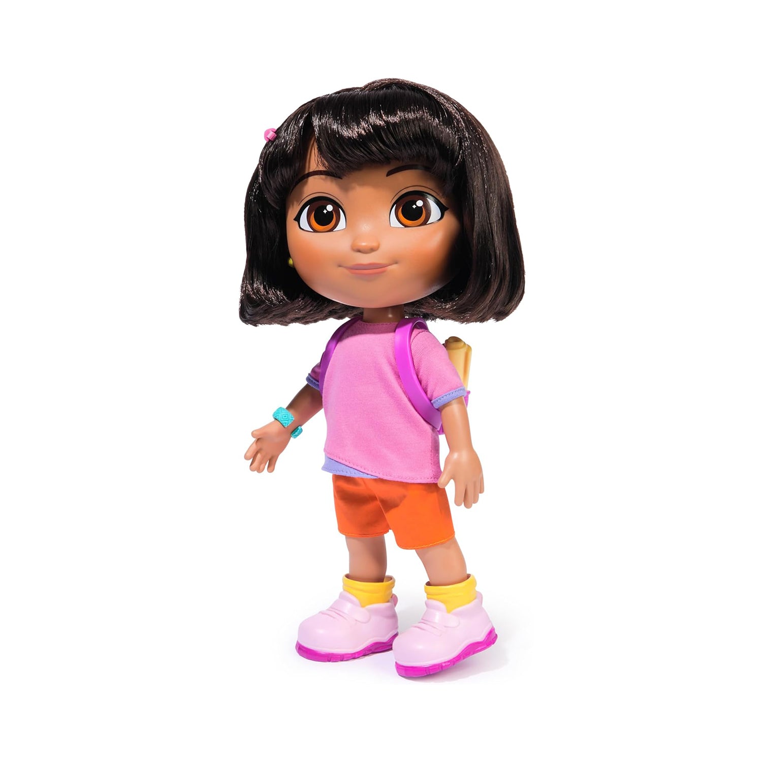 SPIN MASTER - Dora l'Esploratrice Bambola Interattiva Canta ed Esplora h30,4 cm