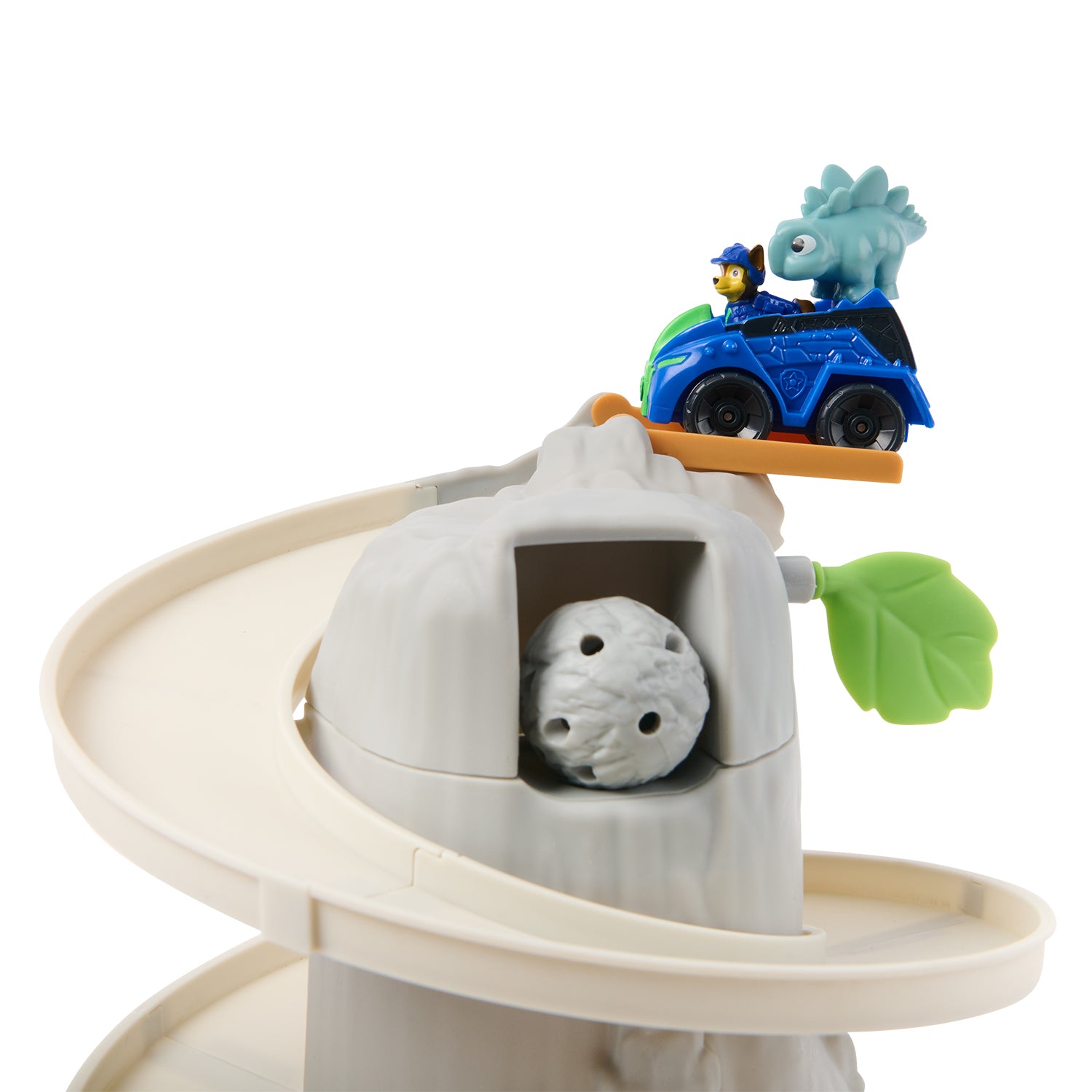 SPIN MASTER - PAW Patrol The Dino Movie Jungle Rockslide Rescue Playset con Chase e Veicolo 3+ Anni