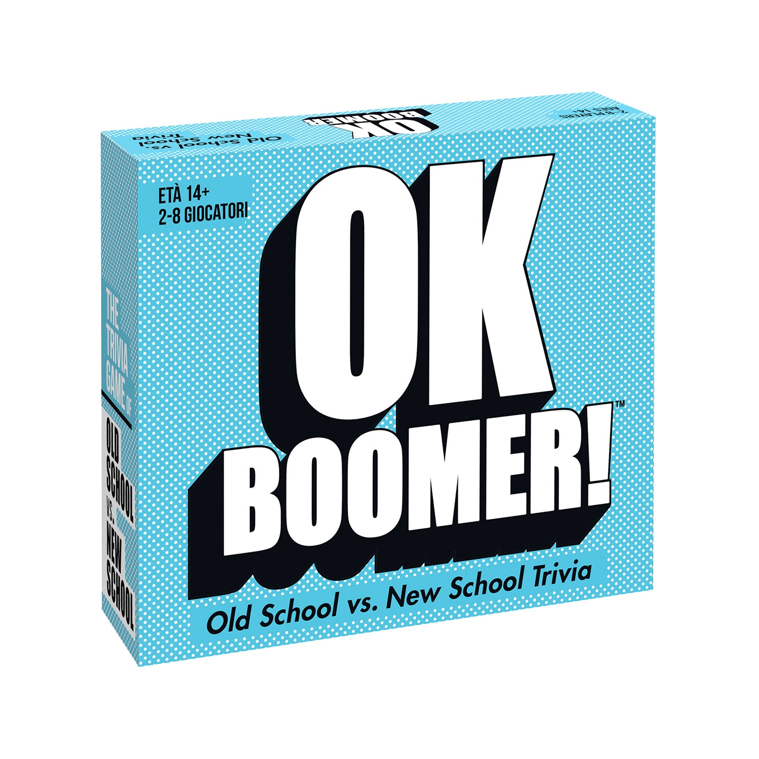 GOLIATH - OK Boomer! Gioco da Tavolo a Quiz Old School vs New School 14+ Anni