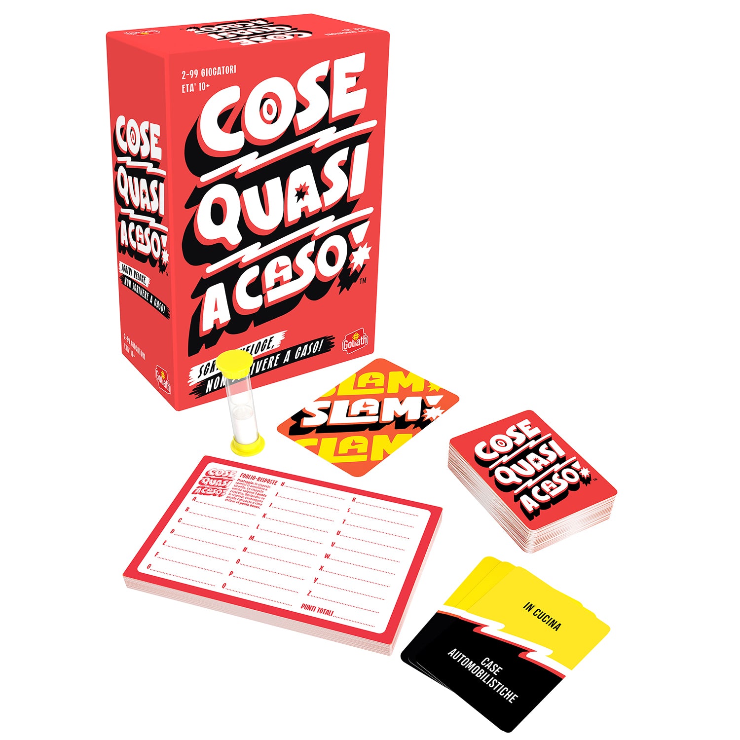 GOLIATH - Cose Quasi a Caso Gioco da Tavolo 10+ Anni