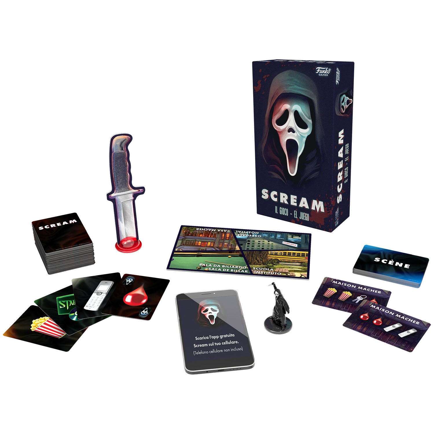 GOLIATH - Scream Il Gioco Party Game Horror con App Interattiva