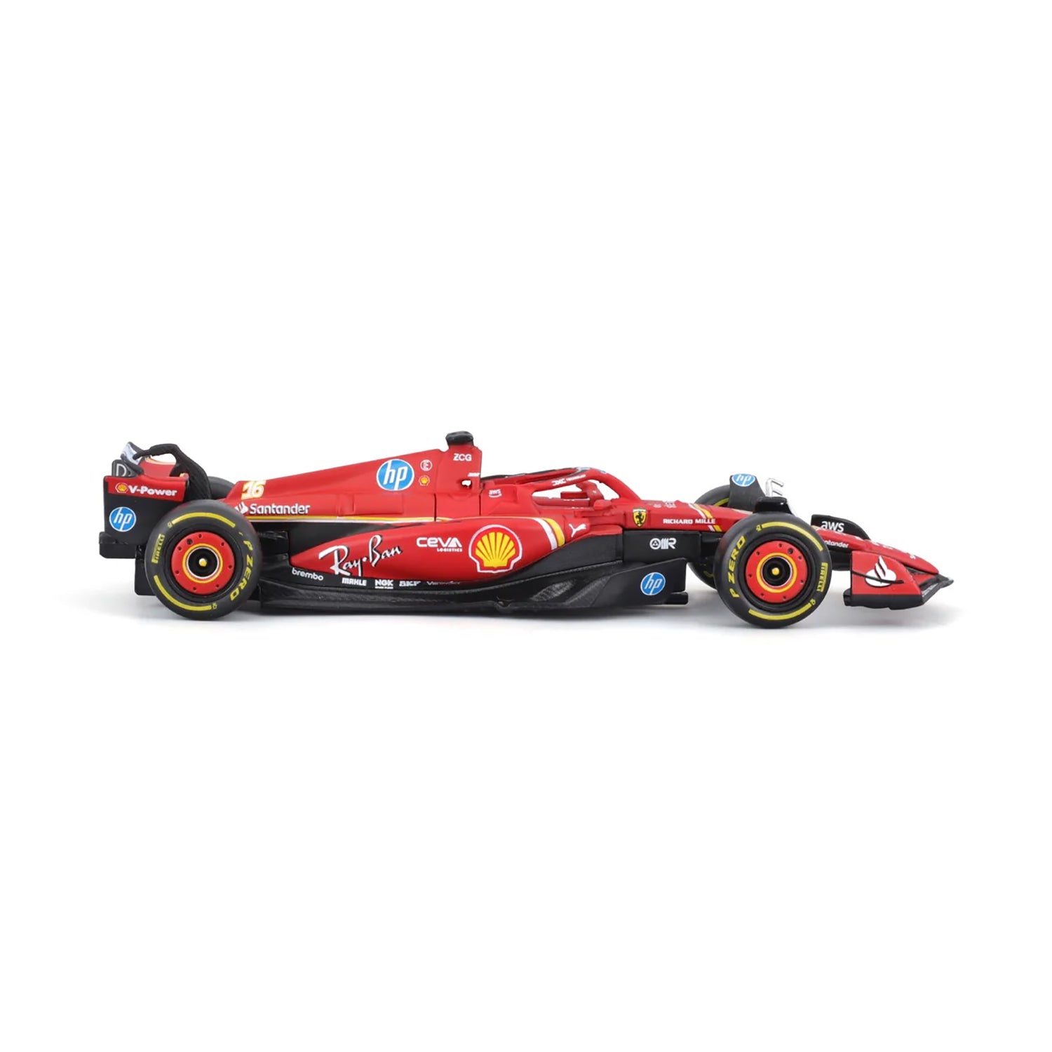 BBURAGO - Bburago Formula Racing F1 Ferrari SF-24 #16 Leclerc - 1:43