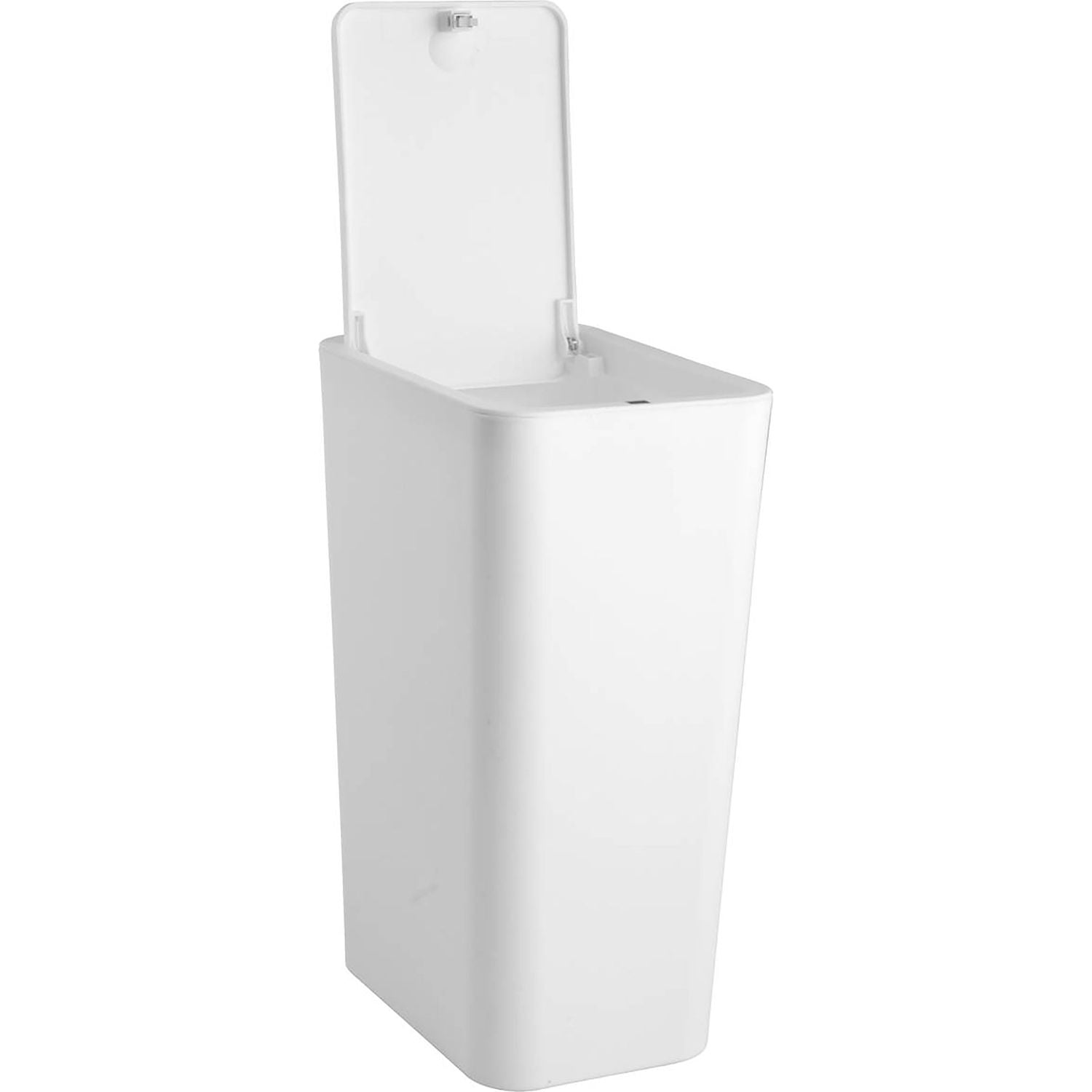 LEGA - Pattumiera con Coperchio Push 10 litri Linea Natural Style - h33x22x15 cm