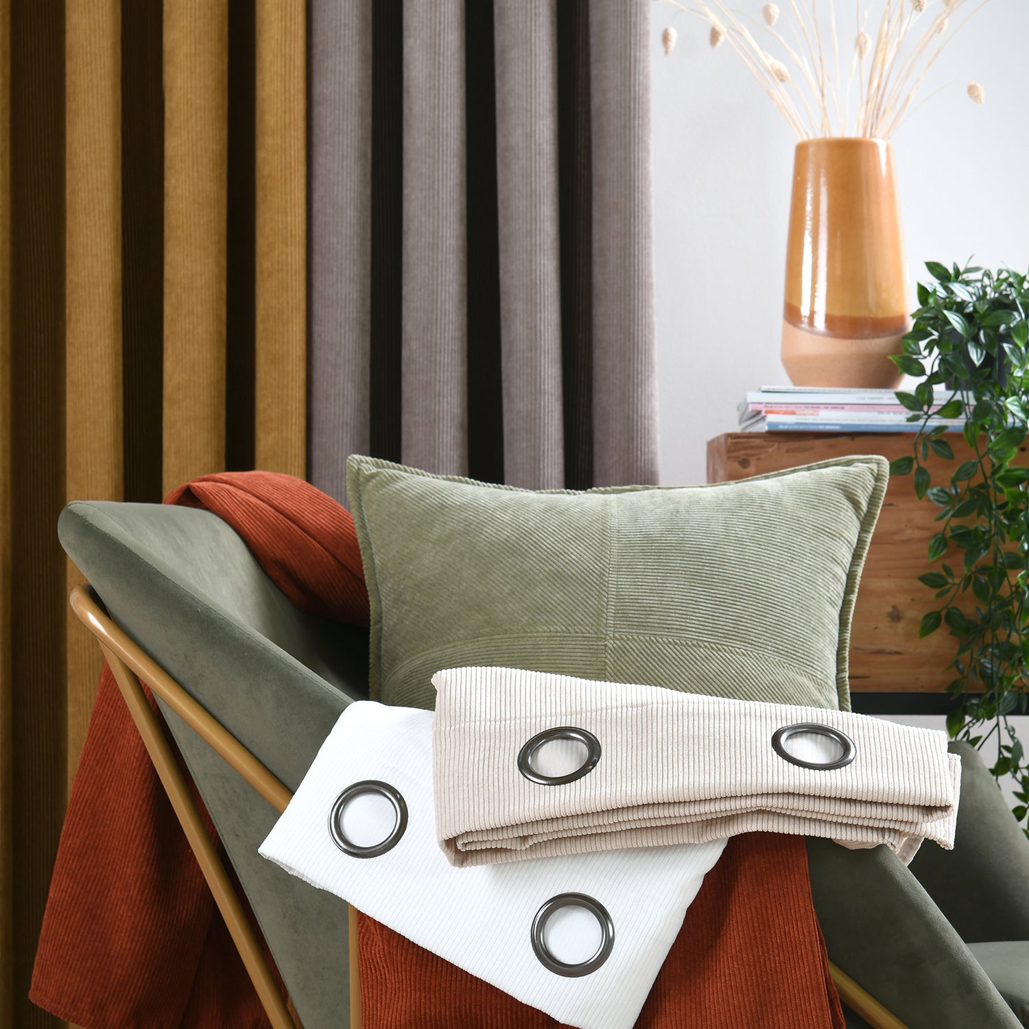 STOF - Cuscino Arredo Dandy Ocra 45x45 cm