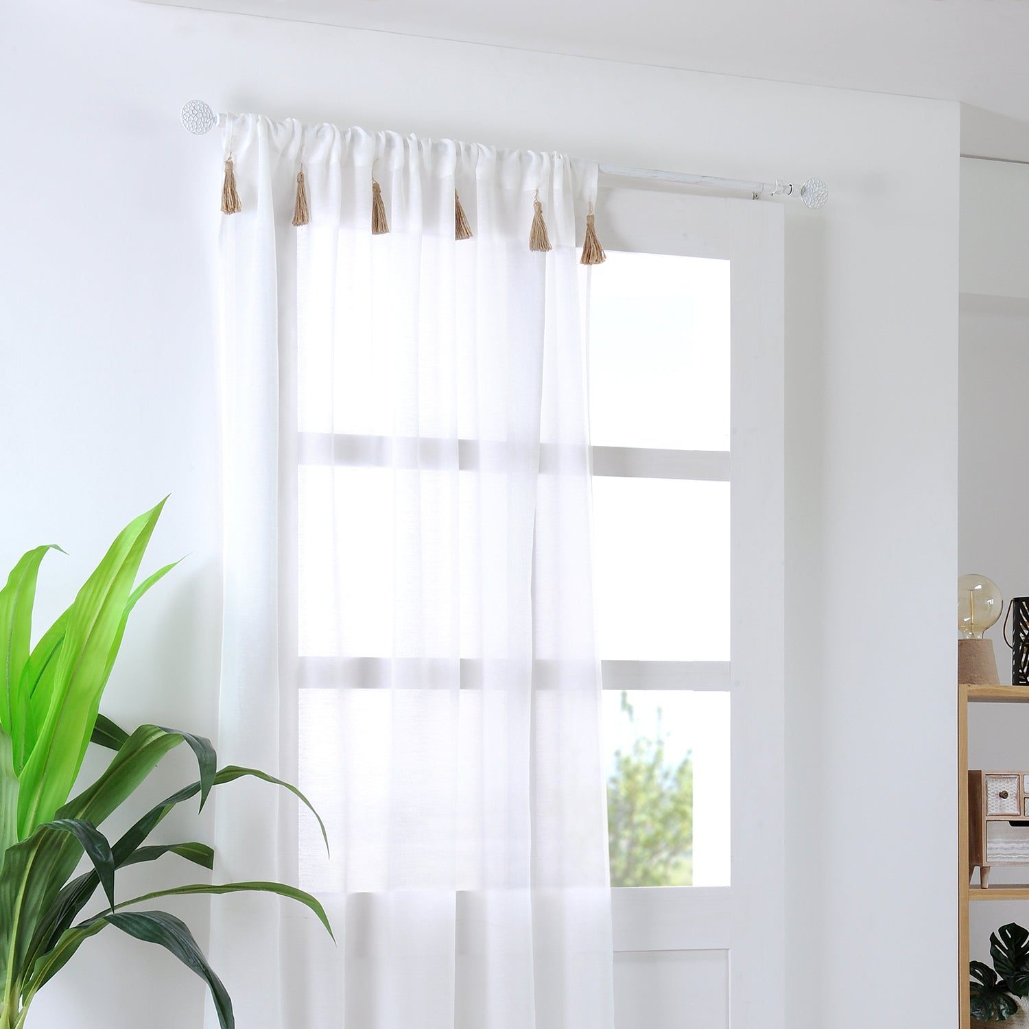 STOF - Tenda Ibiza Voile Ecru Linea Lovely Casa 140x260 cm