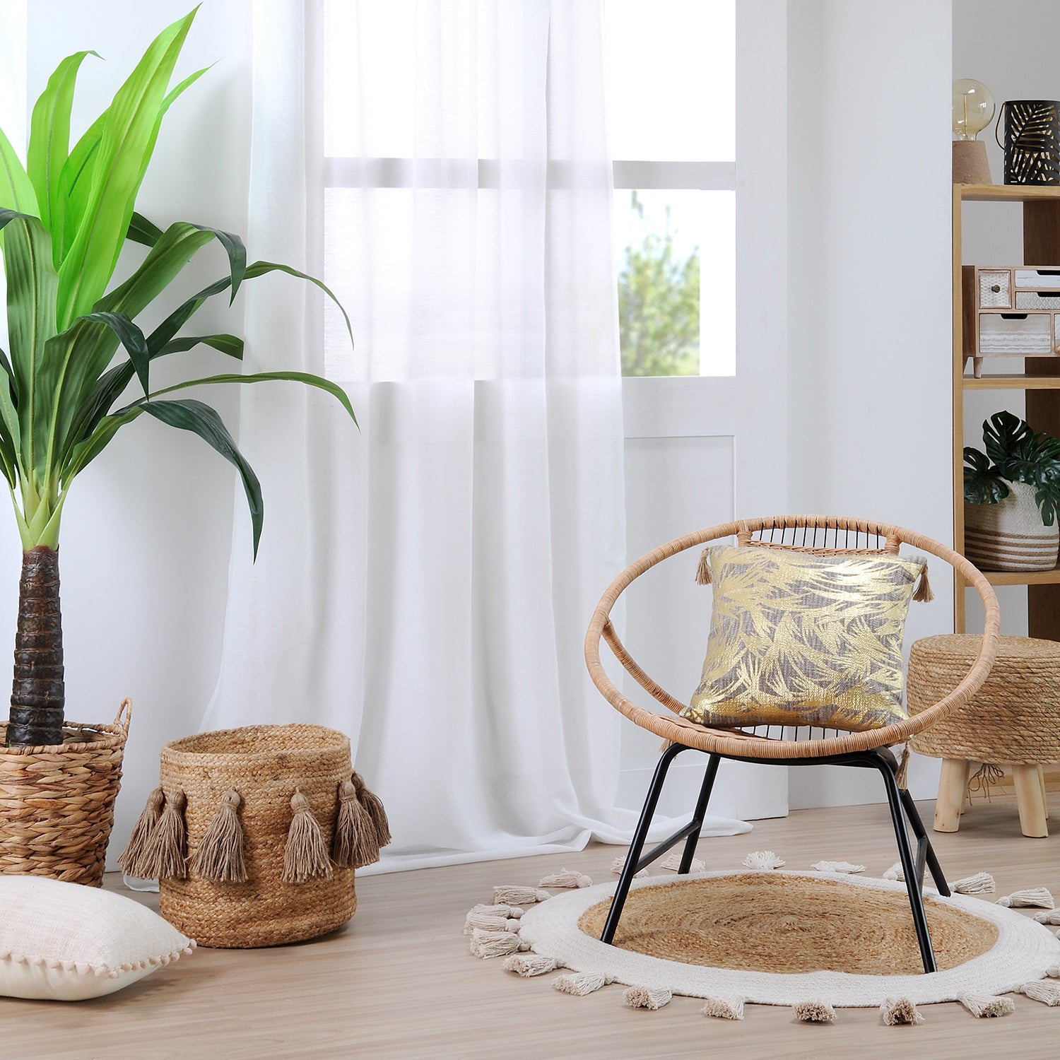 STOF - Tenda Ibiza Voile Ecru Linea Lovely Casa 140x260 cm