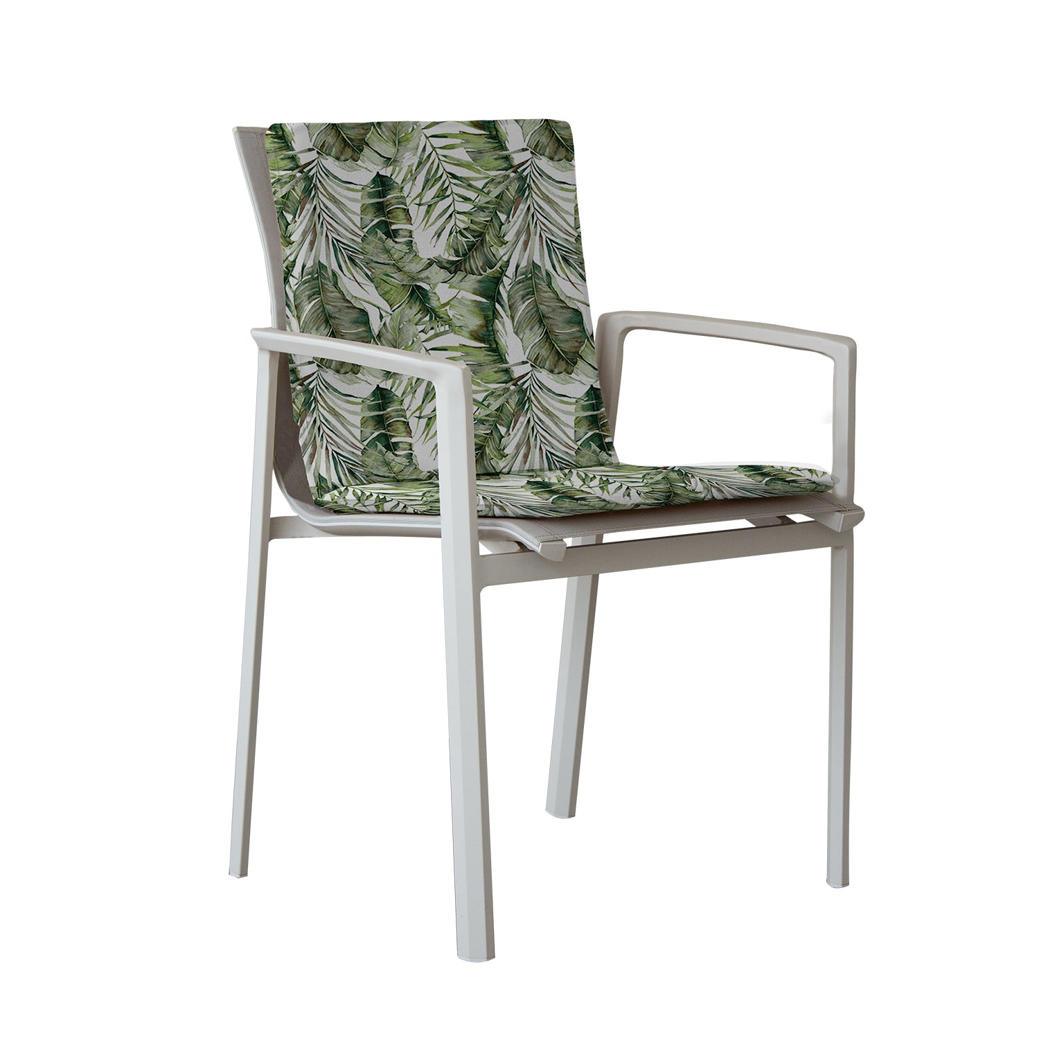 GEMITEX - Cuscino Monoblocco Decoro Foglie 78x48 cm