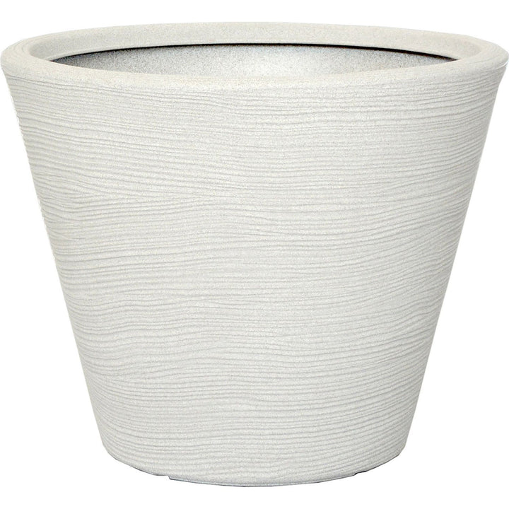 TELCOM - Vaso Campana Shabby Bianco Perla Linea Vasar Class Collection - h44,5 cm diametro 55 cm