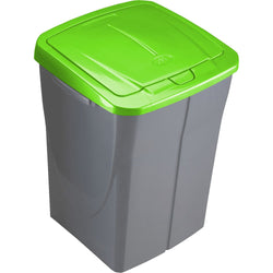 M-HOME - Pattumiera Raccolta Differenziata Ecobin 45 Cop. Verde 45 Litri