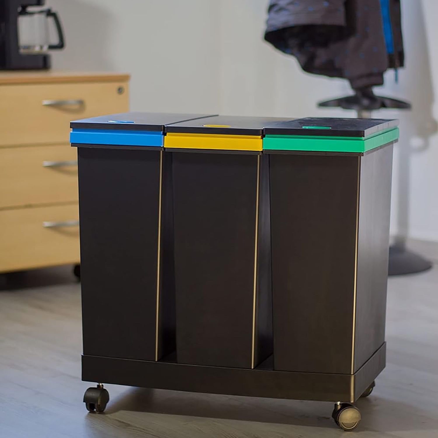 SMARTY - Contenitore per la Raccolta Differenziata EcoSmartBin - set 3 pezzi