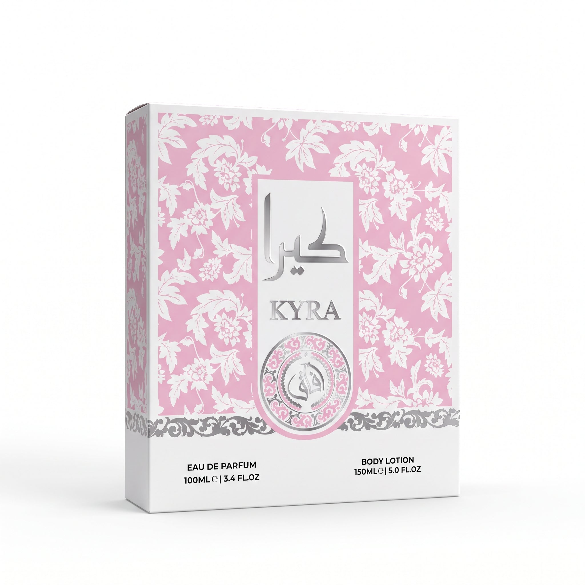 AFAQ - Set Regalo Donna Kyra 2 Pezzi - Con Eau de Parfum 100 ml e Crema Corpo 150 ml