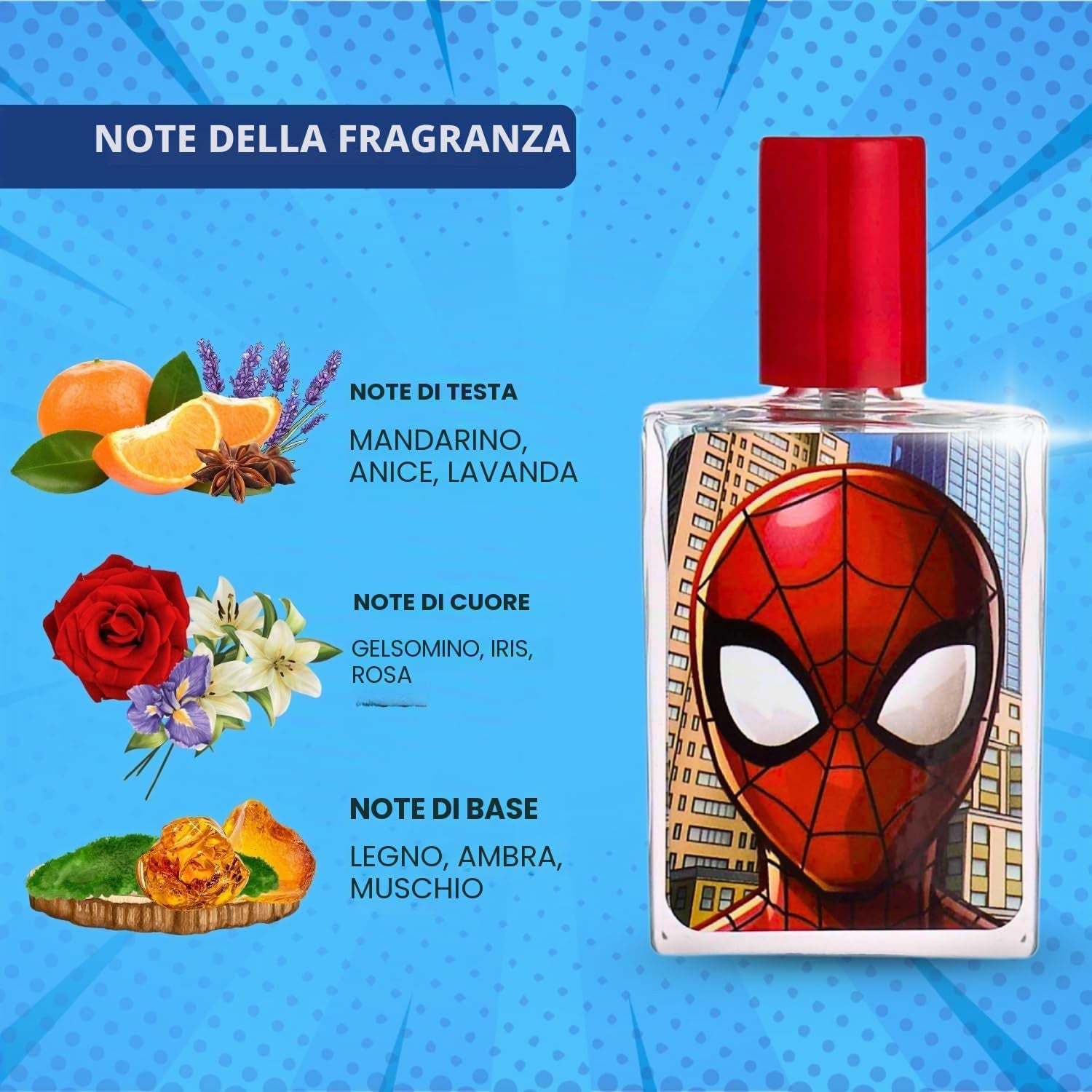 AIR-VAL - Set Regalo Spider-Man Marvel con Eau de Toilette 30 ml e Astuccio in Metallo 2 Pezzi