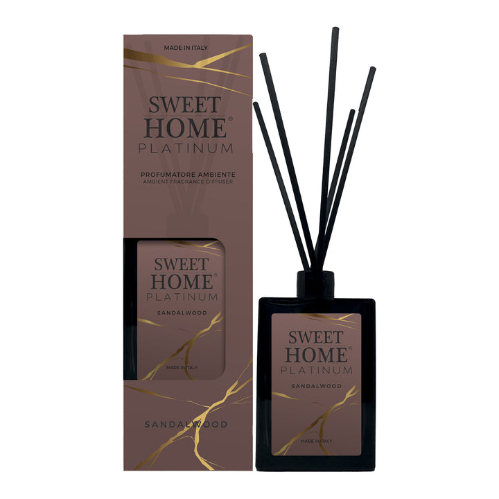 SUAREZ COMPANY - Sweet Home Platinum Profumatore Ambiente Sandalwood 500 ml