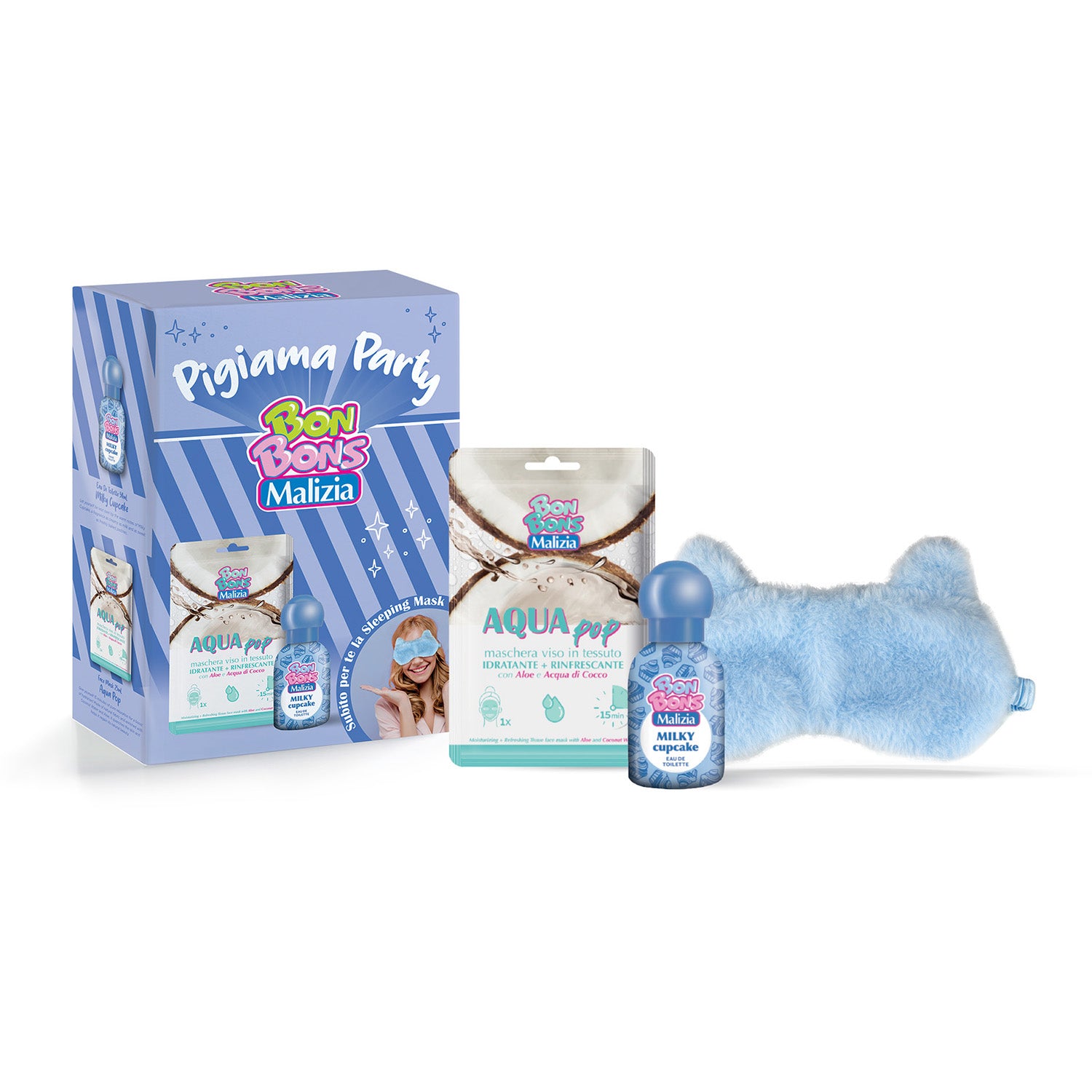 MIRATO - Malizia Bon Bons Set Pigiama Party Milky Cupcake