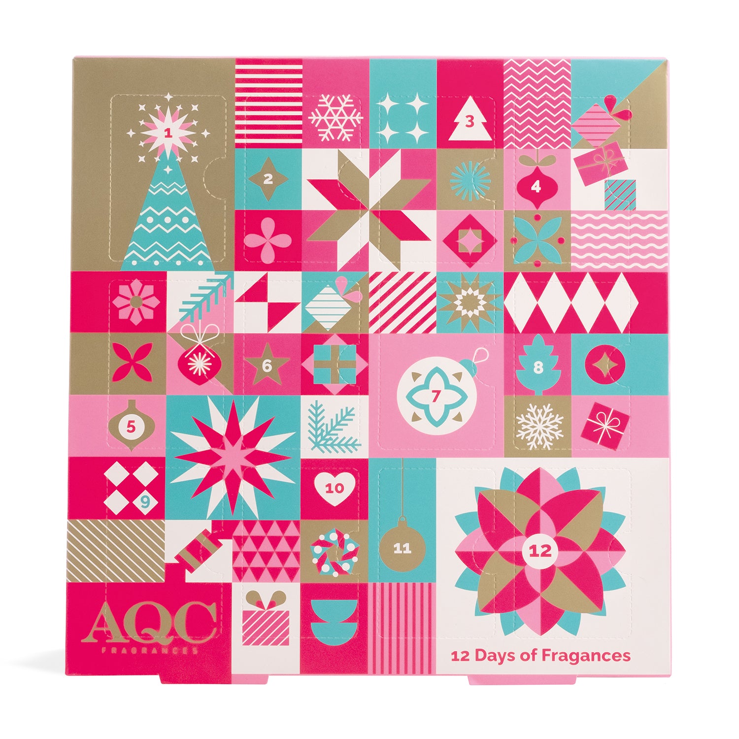 AQC FRAGRANCES - Calendario dell’Avvento 12 Days of Fragrances - 12 sorprese profumate